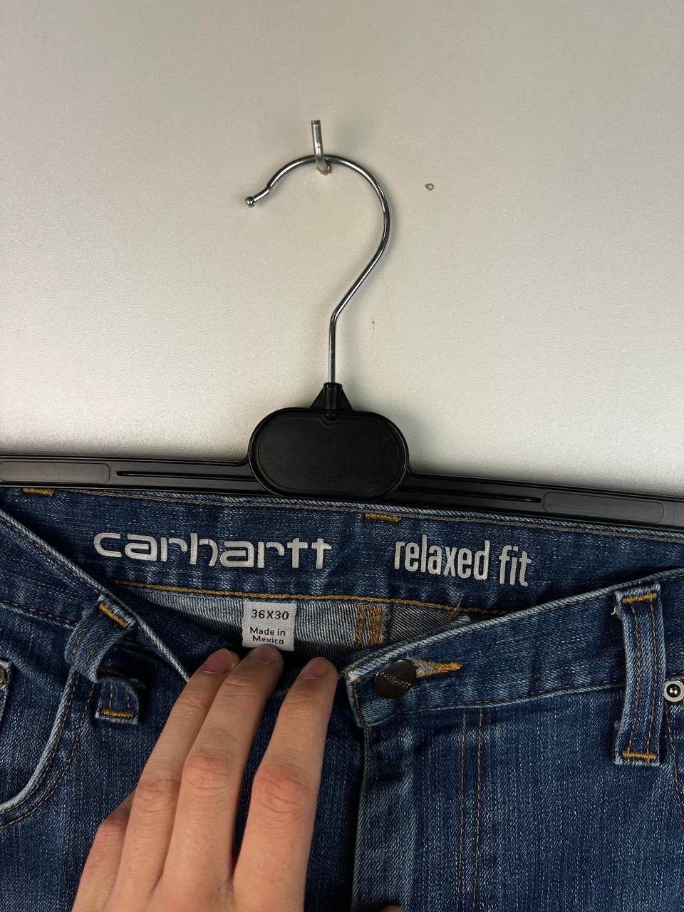 Carhartt Carhartt Relaxed Fit vintage streetwear denim size 36/30 Size US 36 / EU 52 - 5 Thumbnail