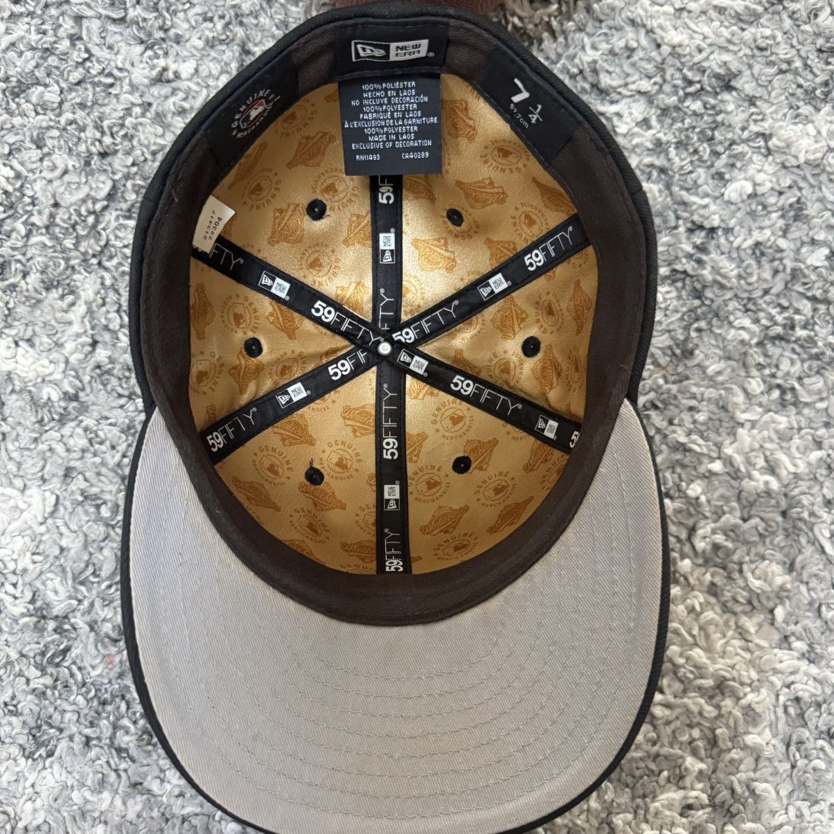 New Era New Era Yankees Fitted Hat 7 1/4 Size ONE SIZE - 5 Thumbnail