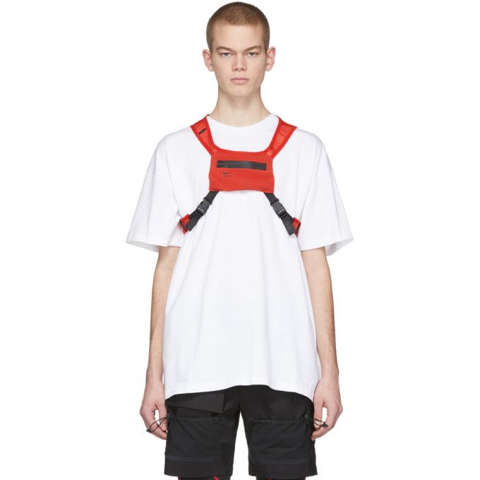 MMW × Nike Nike Red MMW Edition L NRG Training Series 003 Vest Size ONE SIZE - 6 Thumbnail