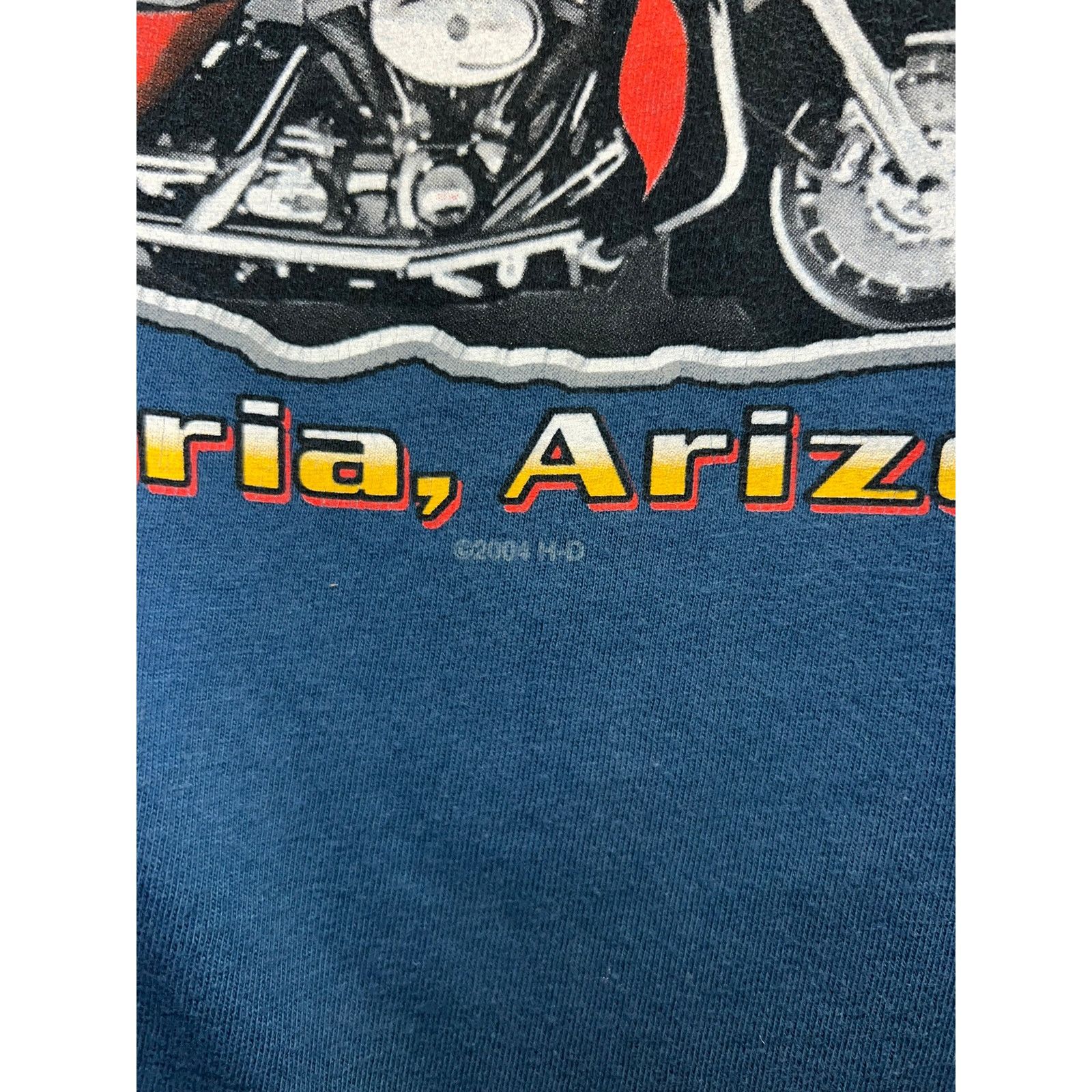 Harley Davidson Vintage Harley Davidson Arrowhead Shirt Peoria Tee 2004 VTG Size US XL / EU 56 / 4 - 10 Thumbnail