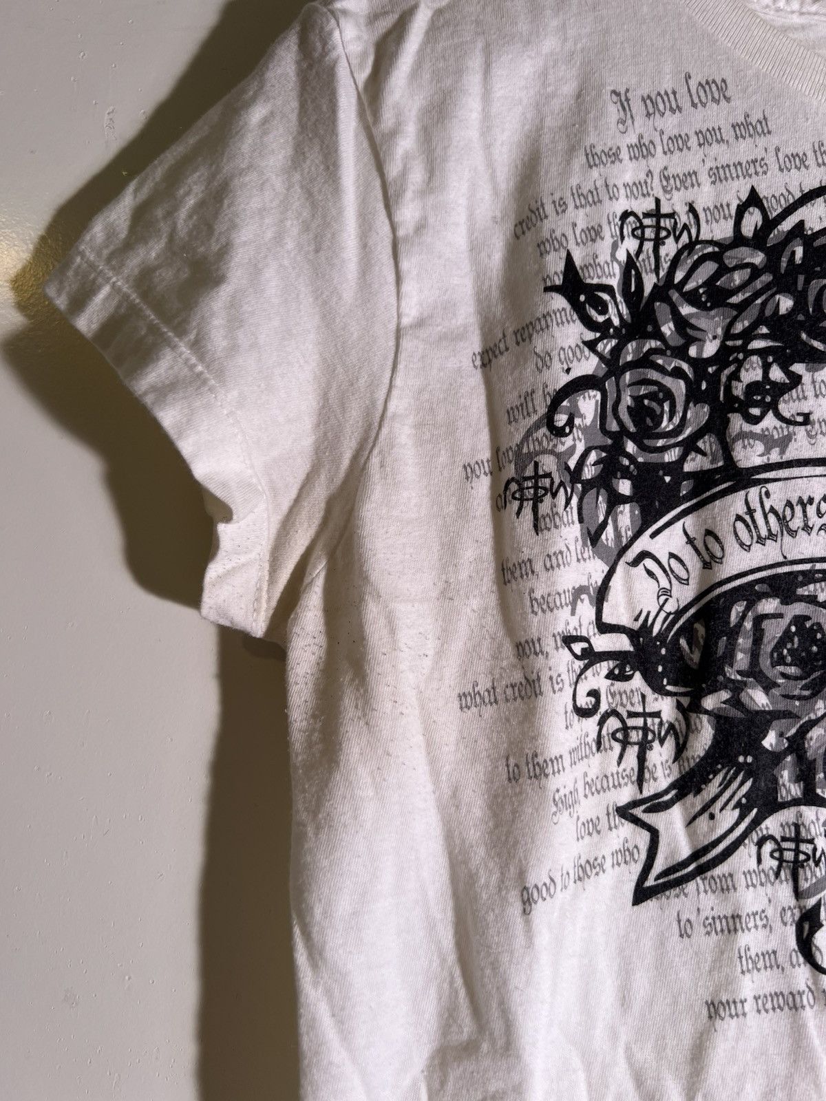 Vintage 2000’s Y2K VTG Vintage NOW Jesus Christ Gothic Goth Shirt Size L / US 10 / IT 46 - 6 Thumbnail