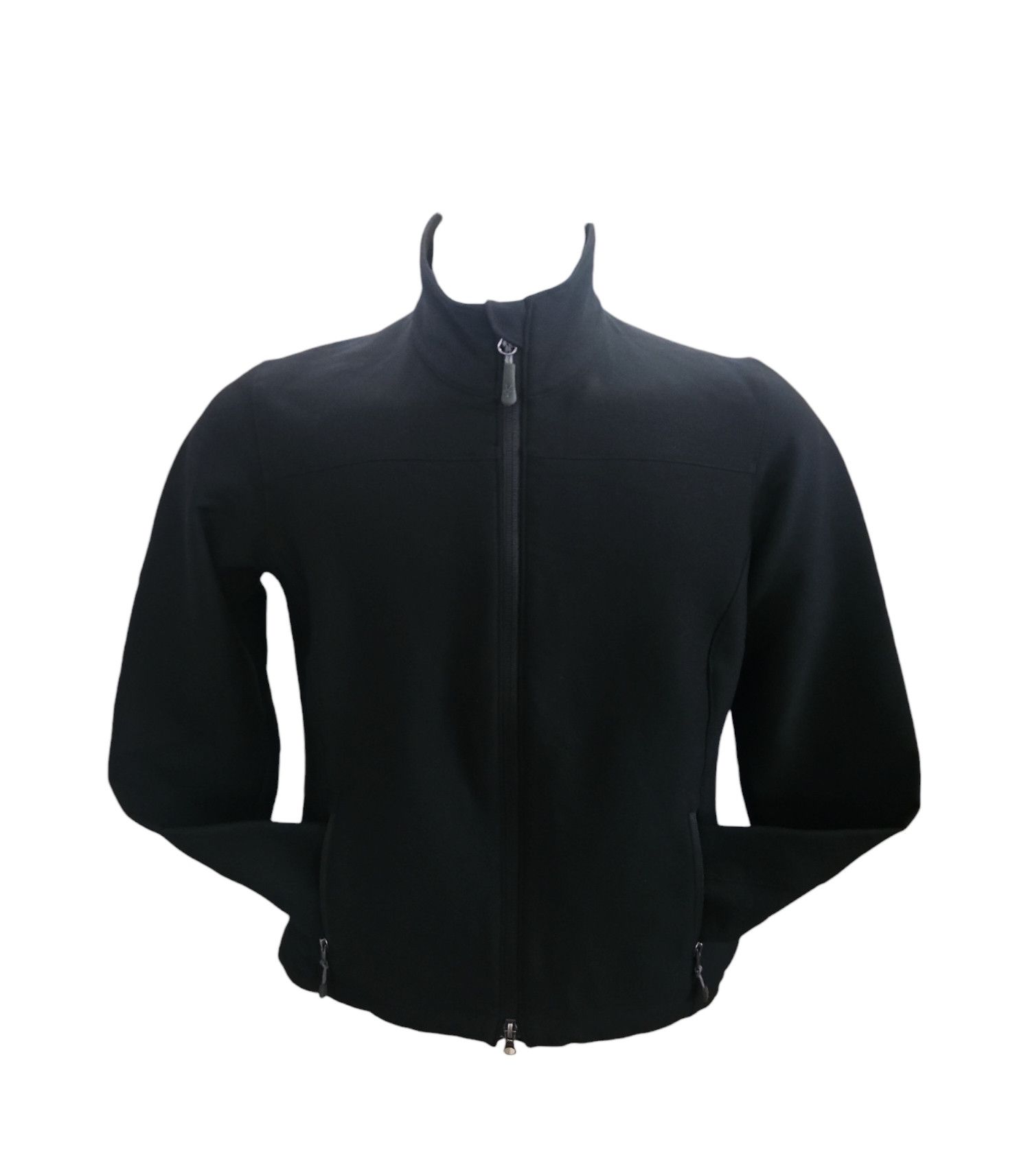 Ibex Womens Peak Climawool Jacket Size M Black Embroidered