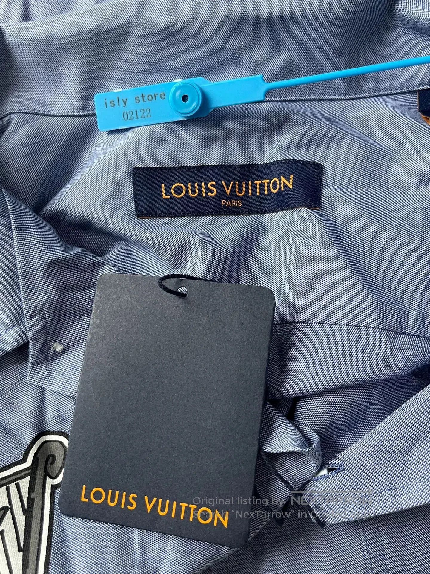 Louis Vuitton louis vuitton long sleeve shirt in purple. Size US XL / EU 56 / 4 - 4 Thumbnail