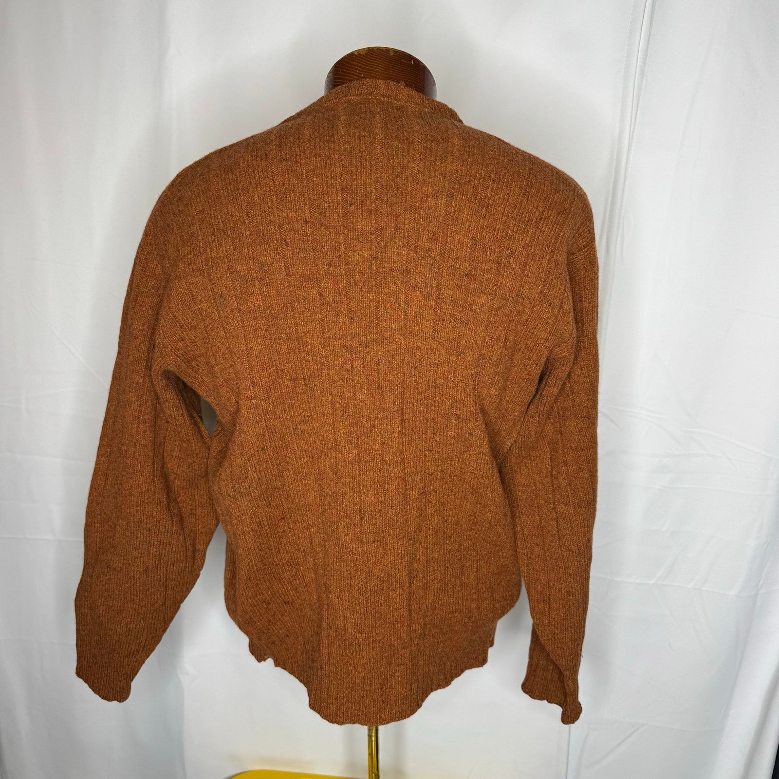 McGregor McGregor Vintage McGregor Shetland Wool Sweater L Brown USA Size US L / EU 52-54 / 3 - 3 Thumbnail