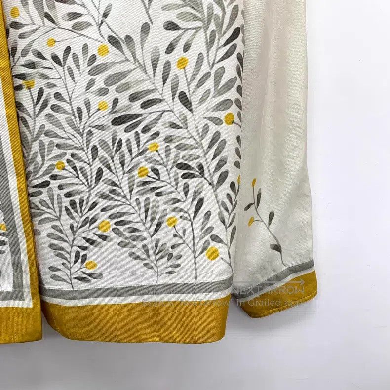 Loro Piana Loro Piana Multicolor Floral Printed Silk Long Sleeve Shir Size S / US 4 / IT 40 - 4 Thumbnail