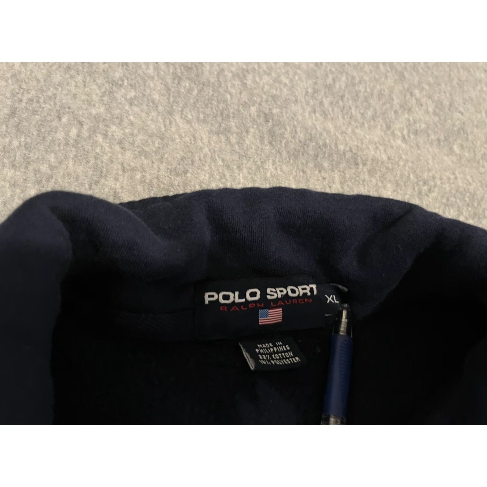 Ralph Lauren Ralph Lauren Polo Sport Pullover Sweatshirt Embroidered USA Eagle Crest Mens XL Blue Size US XL / EU 56 / 4 - 3 Thumbnail