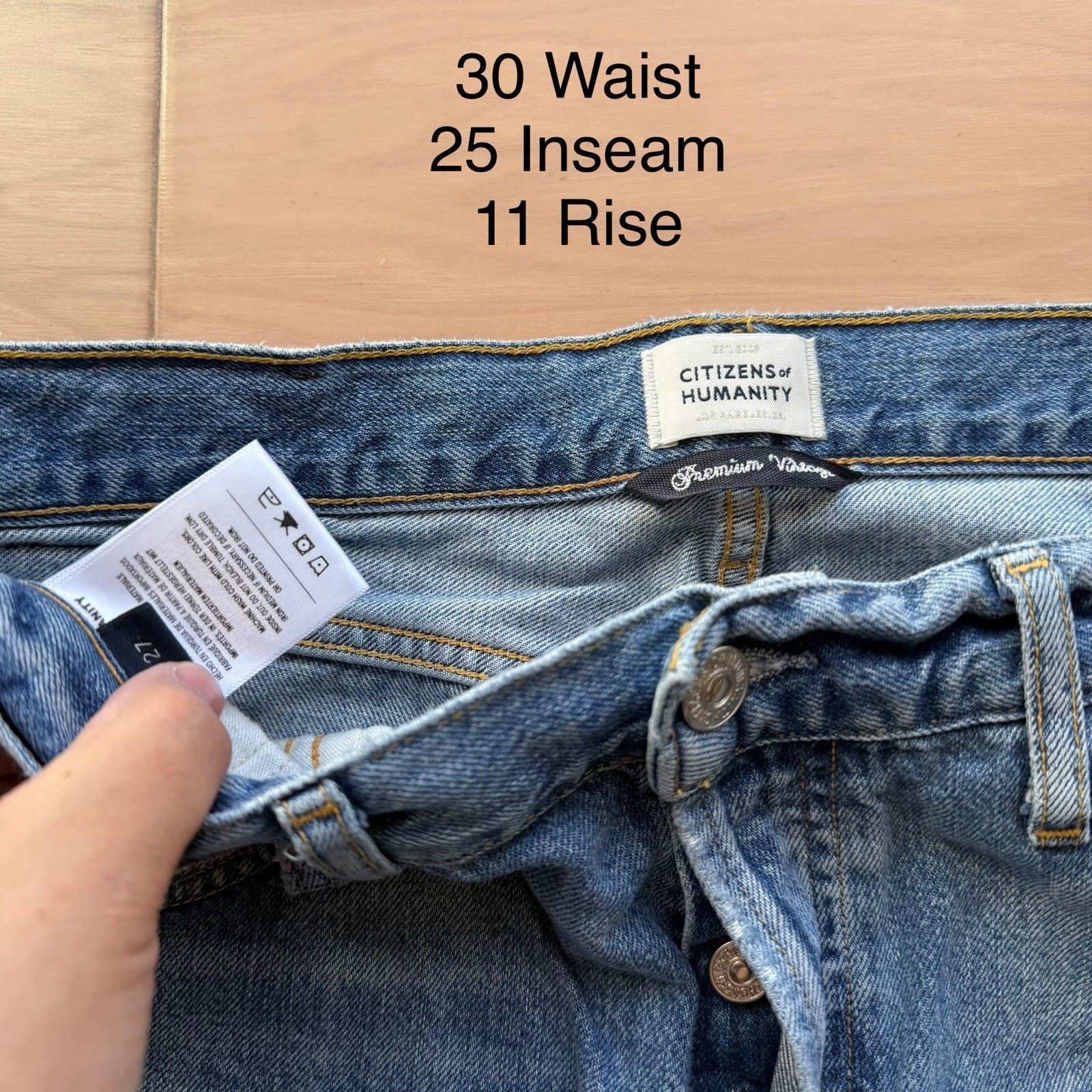 Citizens Of Humanity Citizens of Humanity Jeans Women's 30 Blue Premium Vintage Size 30" / US 8 / IT 44 - 5 Thumbnail