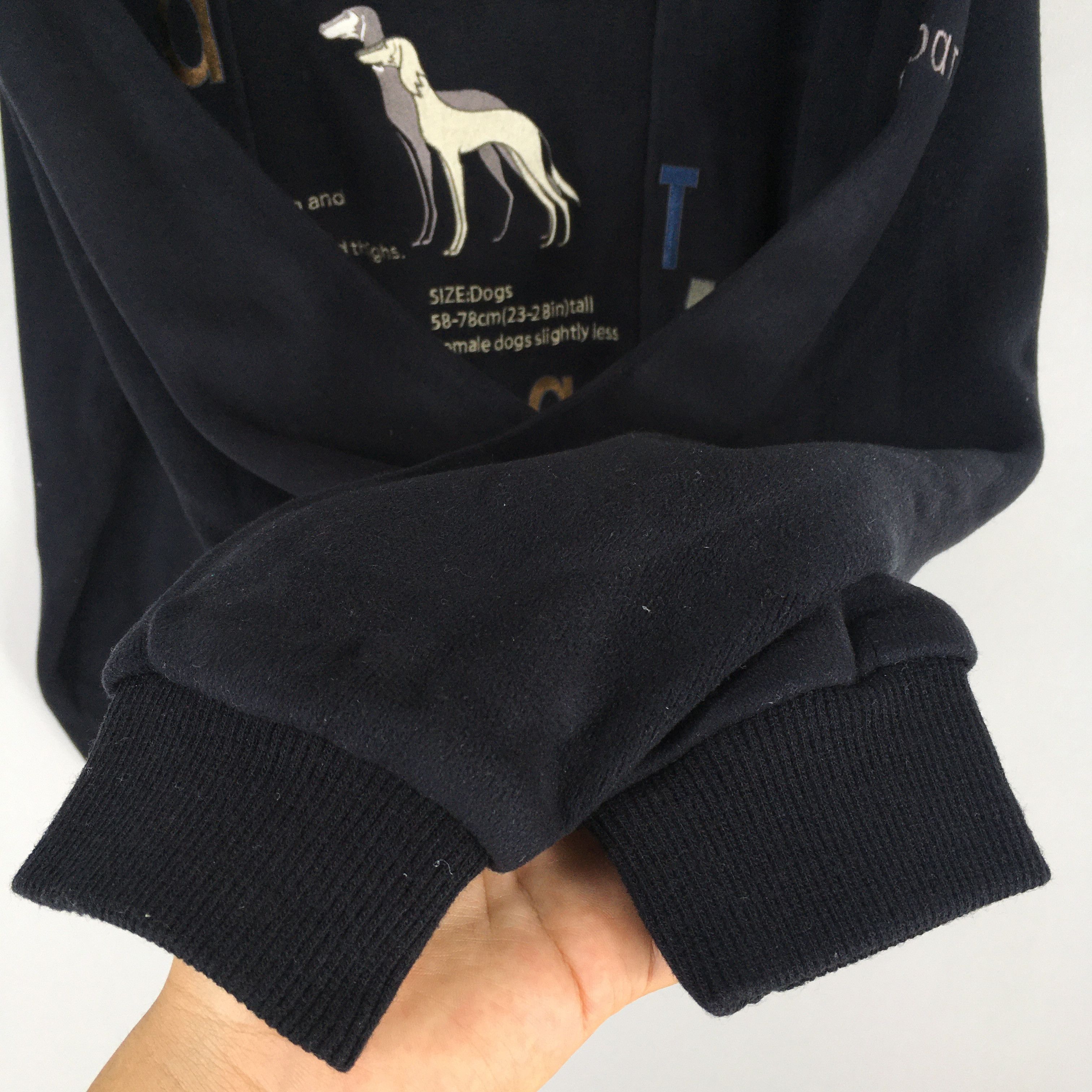 Vintage Vintage Adabat Dog Black Sweatshirt Large Size US L / EU 52-54 / 3 - 5 Thumbnail