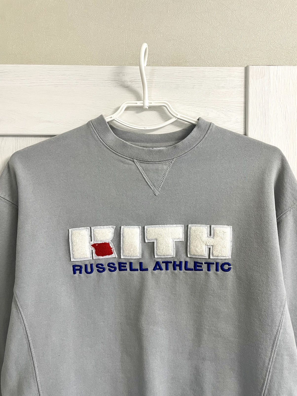 Kith × Russell Athletic Kith X Russell Athletic Varsity Logo Crewneck Sweatshirt Size US S / EU 44-46 / 1 - 2 Thumbnail