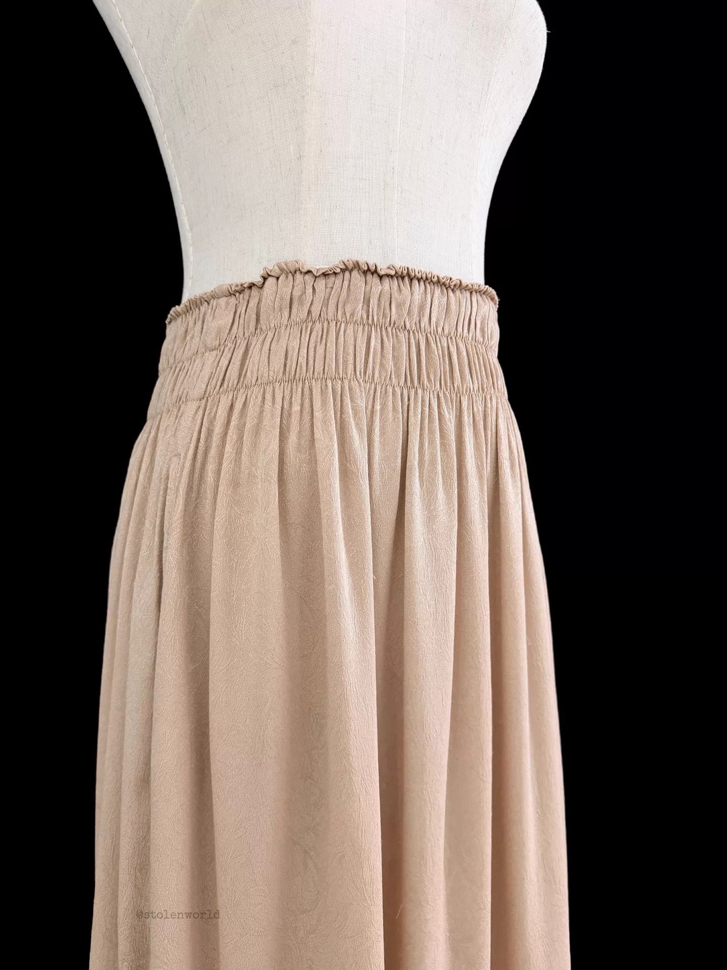 Comme des Garcons Comme des Garçons Silk Petal Elastic Waist 2000s Skirt S-M Size M / US 6-8 / IT 42-44 - 8 Thumbnail