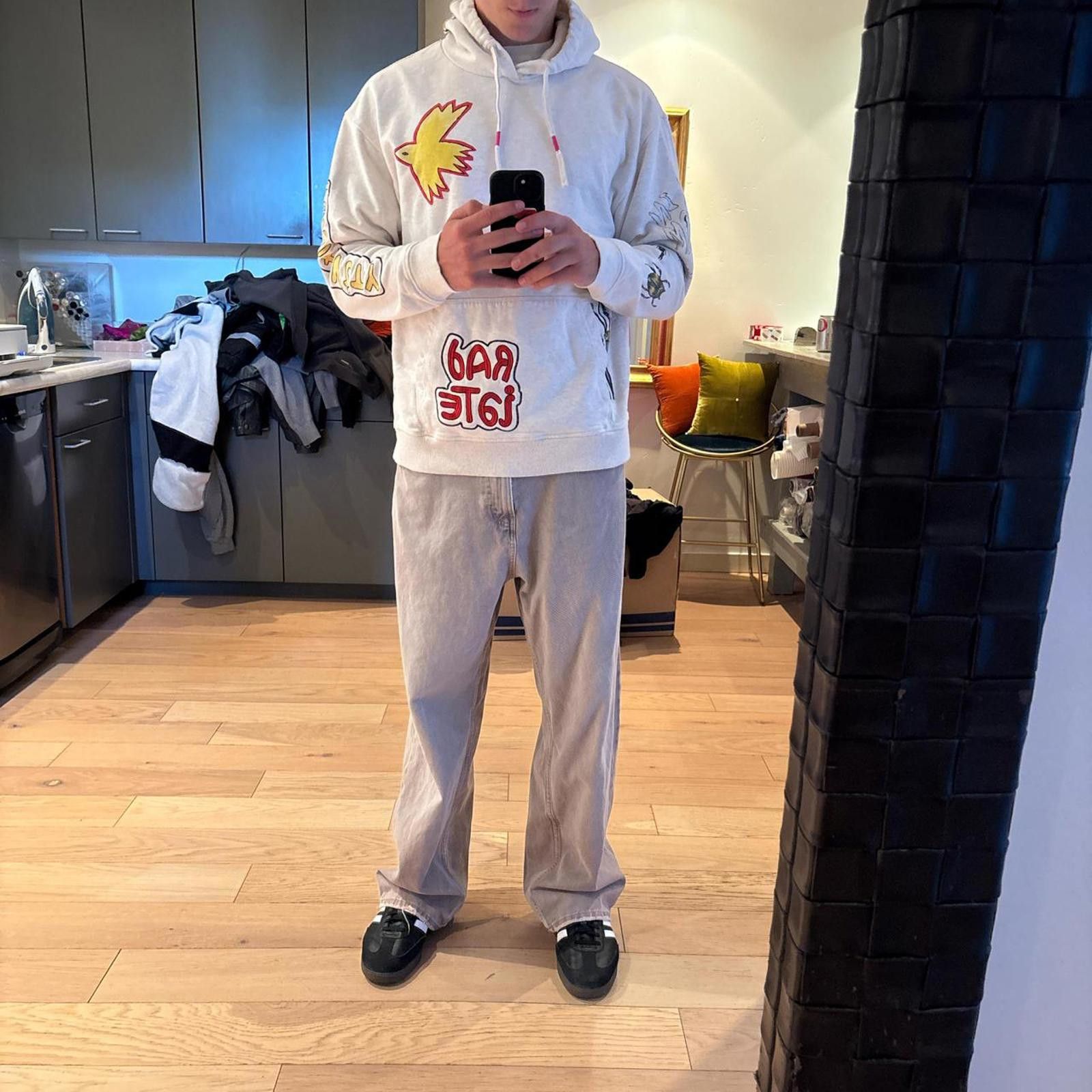 Scotch & Soda Scotch and Soda white hoodie Size US M / EU 48-50 / 2 - 1 Thumbnail