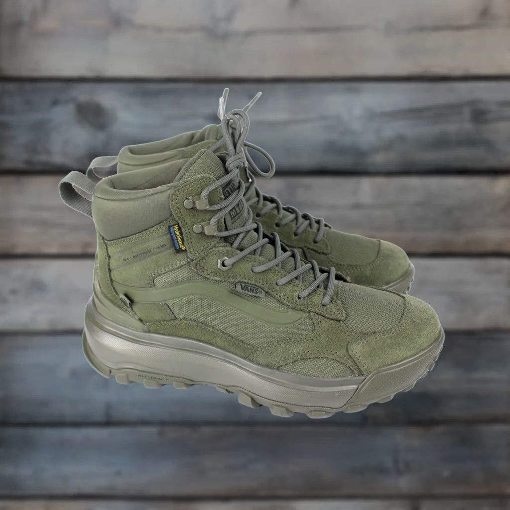 Vans VANS MTE Crestline Waterproof Boots Women’s 8 / Men’s 6.5 Grape Leaf Green Boots Size US 8 / IT 38 - 1 Thumbnail