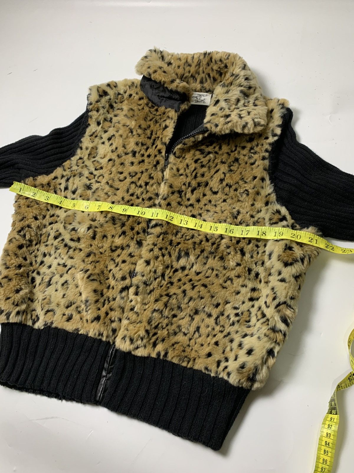 14th Addiction × Japanese Brand × KMRii grunge style leopard knit fur Diara y2k Size US S / EU 44-46 / 1 - 12 Thumbnail