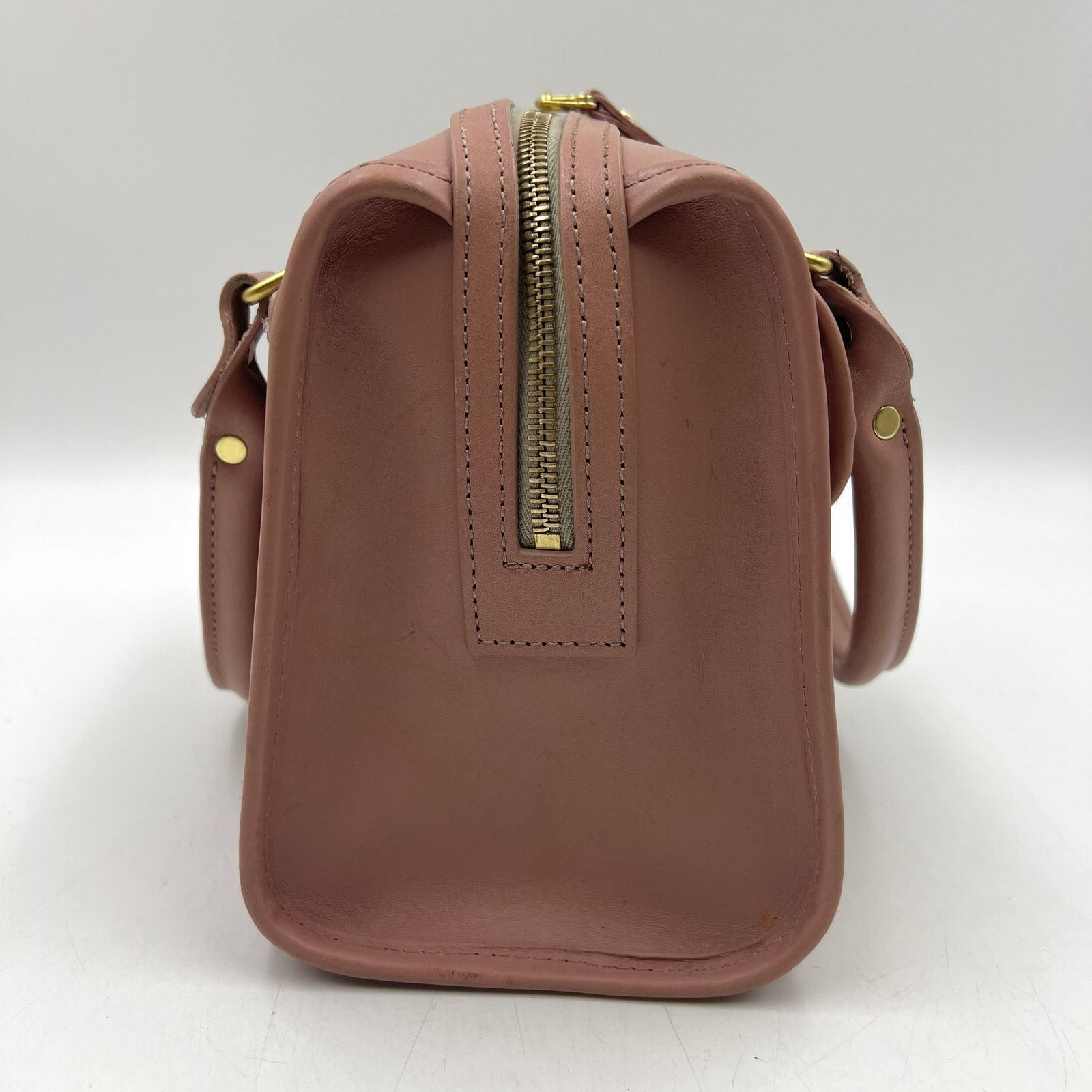 J.W. Hulme Co. J.W. Hulme Juno Pink Leather Satchel Handbag Purse Size ONE SIZE - 8 Thumbnail