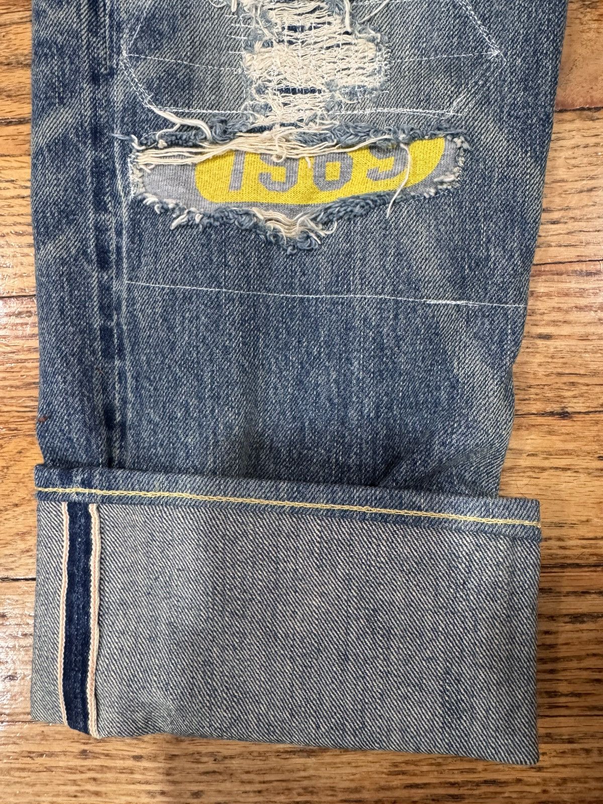 Hysteric Glamour hysteric glamour CPR selvedge jeans Size US 32 / EU 48 - 3 Thumbnail