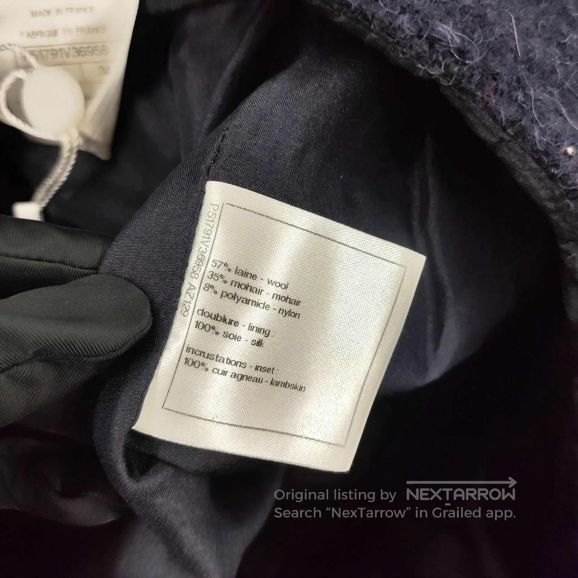 Chanel Chanel Salzburg Black Wool Skirt Size 34. Size 33" - 7 Thumbnail