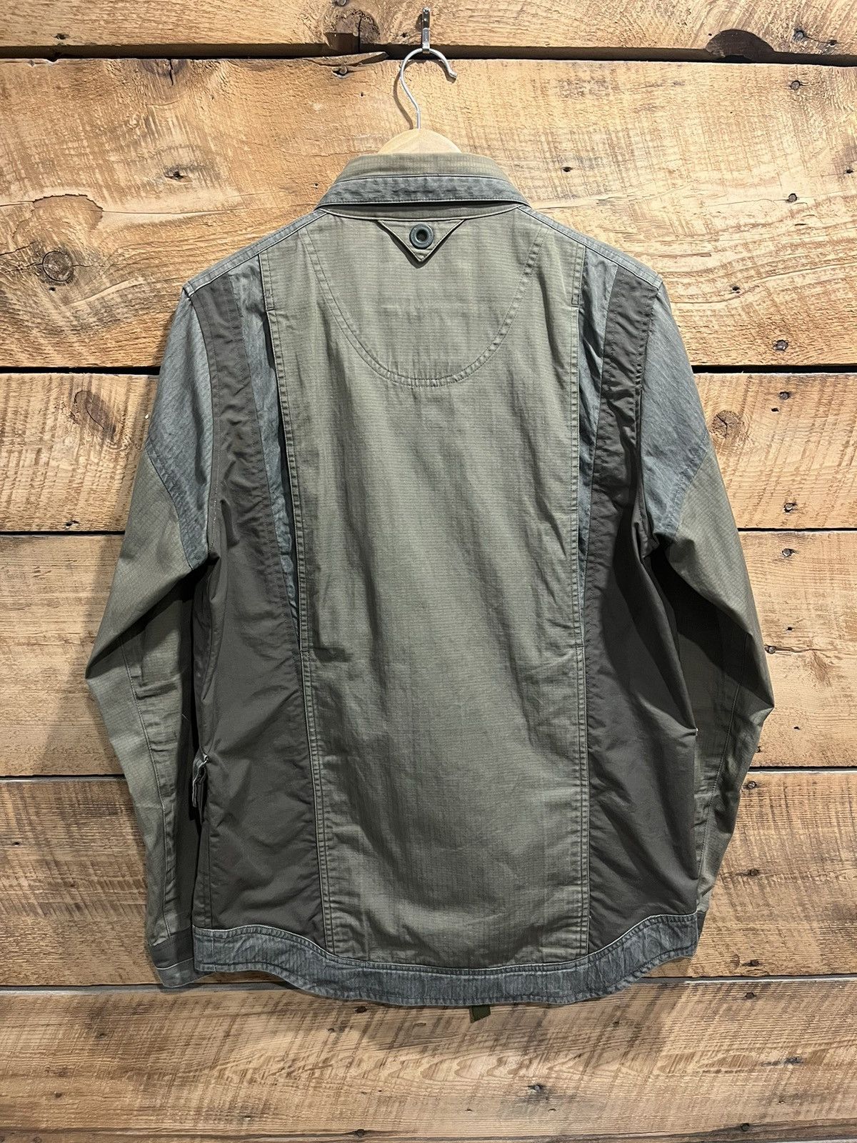 White Mountaineering White Mountaineering Cloth Military Jacket Olive Green Size US L / EU 52-54 / 3 - 2 Thumbnail
