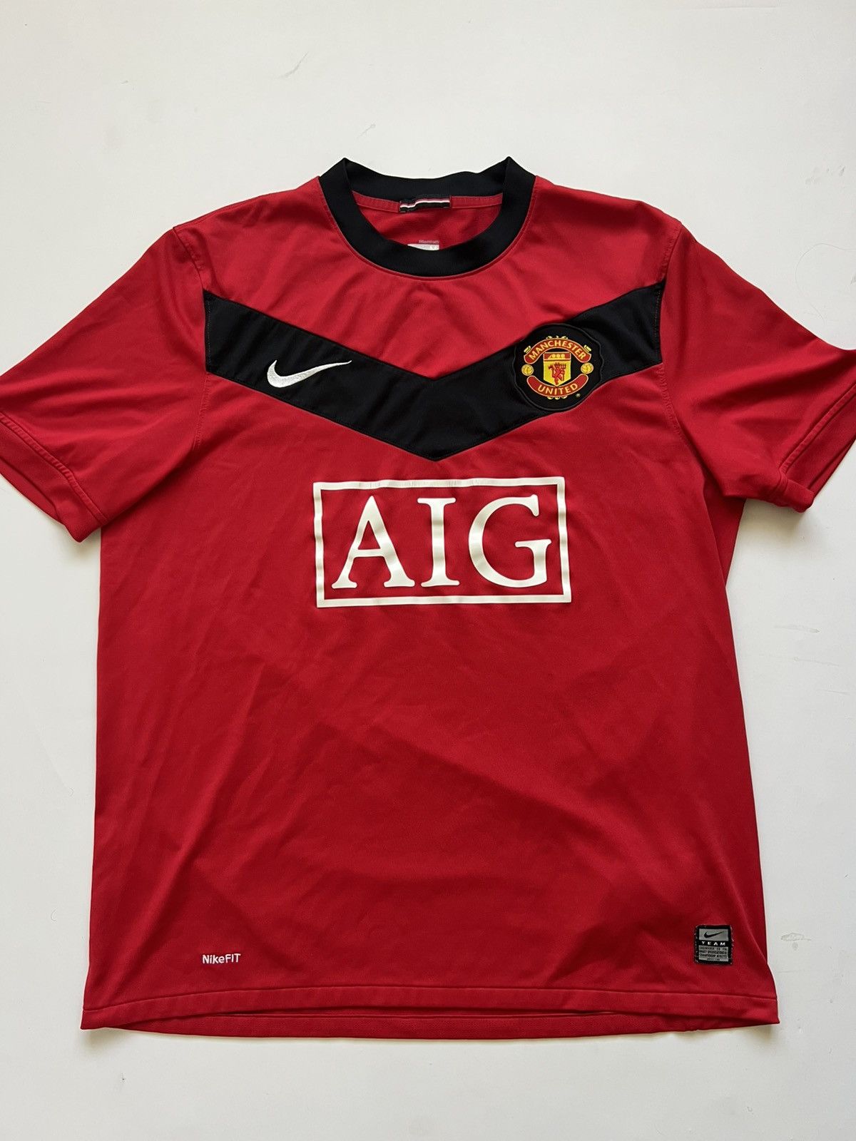 Nike Nike Manchester United AIG Jersey Red Size US M / EU 48-50 / 2 - 1 Thumbnail