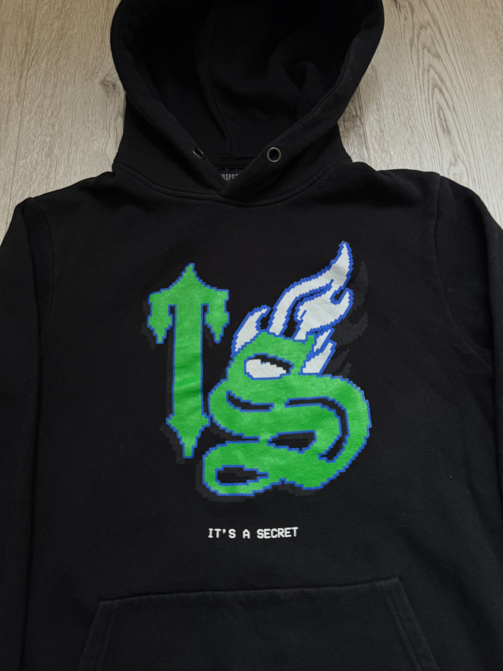 Trapstar London It's a Secret Black Hoodie Size S (small) Size US S / EU 44-46 / 1 - 2 Thumbnail