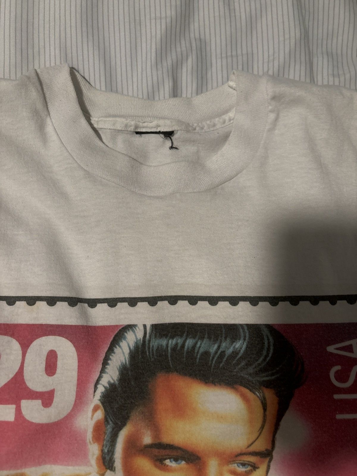 Vintage RARE ELVIS PRESLEY TEE Size US M / EU 48-50 / 2 - 3 Thumbnail