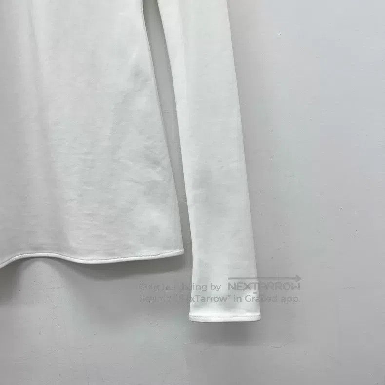 Prada Prada 23 white triangle semi-zipper design long-sleeved kn Size XS / US 0-2 / IT 36-38 - 4 Thumbnail