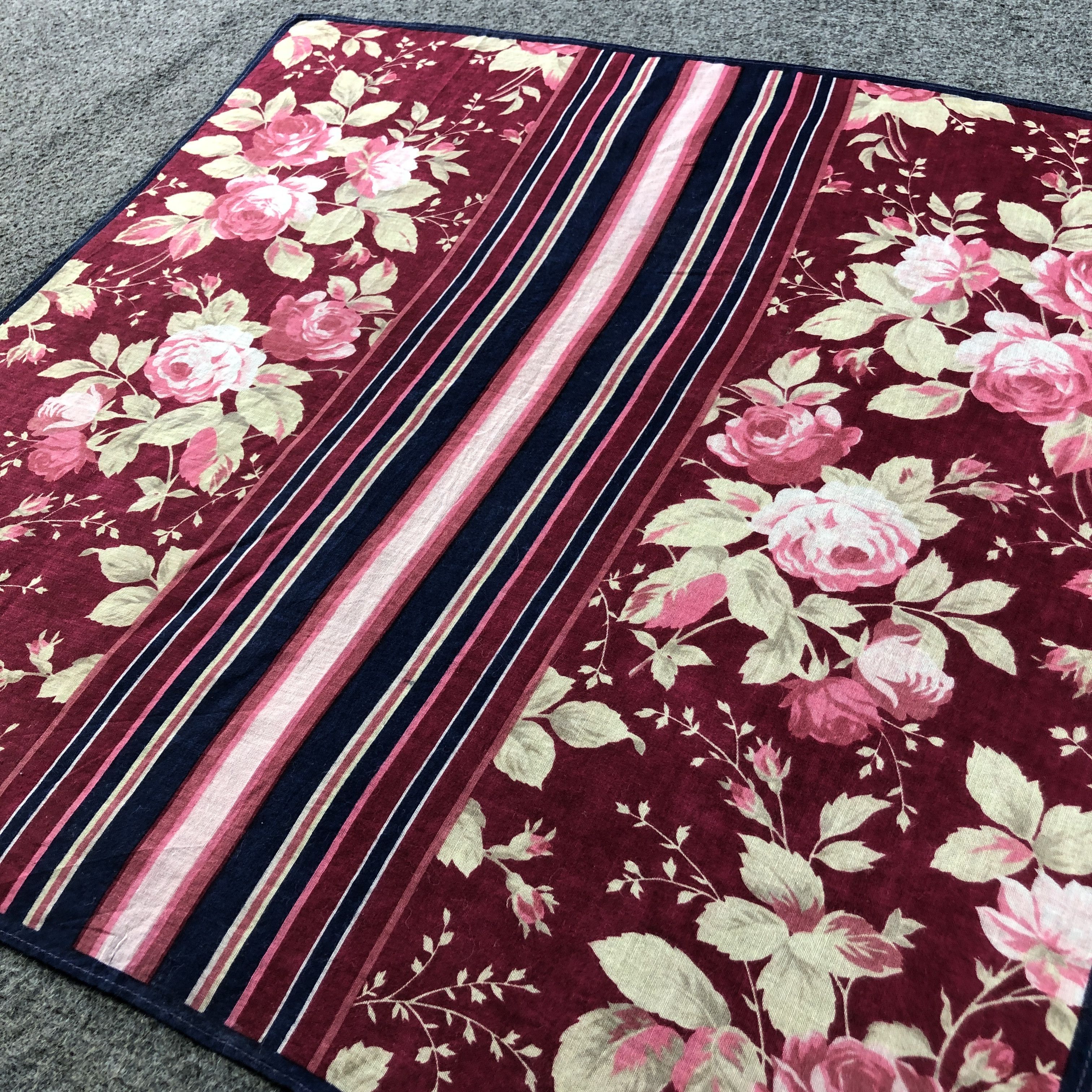 Kenzo Kenzo Floral Handkerchief Neckerchief Bandana H2392 Size ONE SIZE - 3 Thumbnail