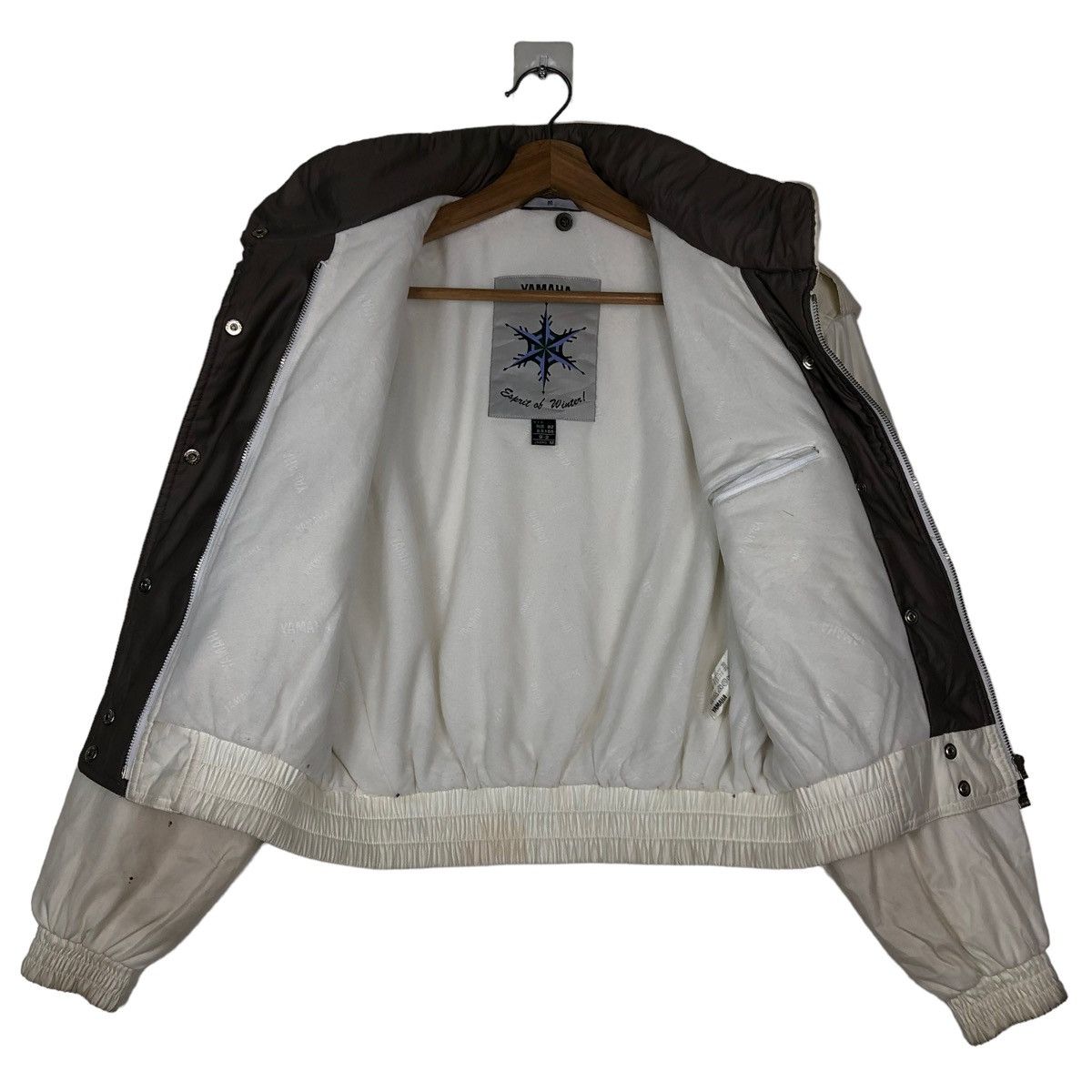 Japanese Brand 🔥Vintage Cropped Bomber Ski Jacket Racing Yamaha Japan Size US M / EU 48-50 / 2 - 12 Thumbnail