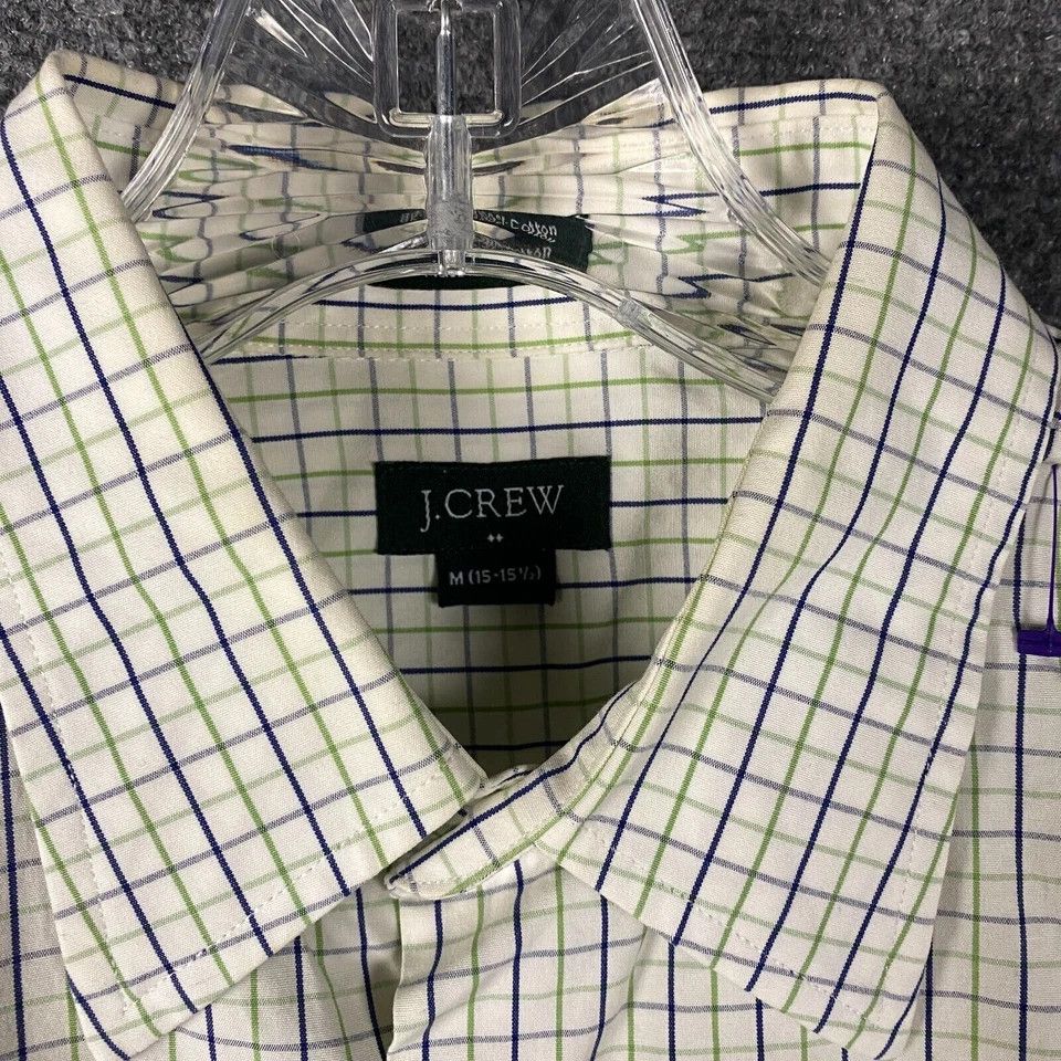 J.Crew J Crew Button Up Shirt Men's Medium 15-15.5 100% Cotton M Size US M / EU 48-50 / 2 - 5 Thumbnail