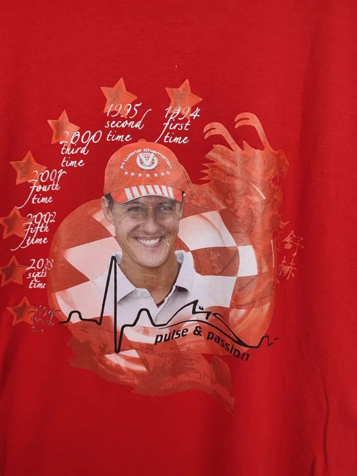 Vintage Mens Official Michael Schumacher Pulse & Passion F1 Size US M / EU 48-50 / 2 - 6 Thumbnail