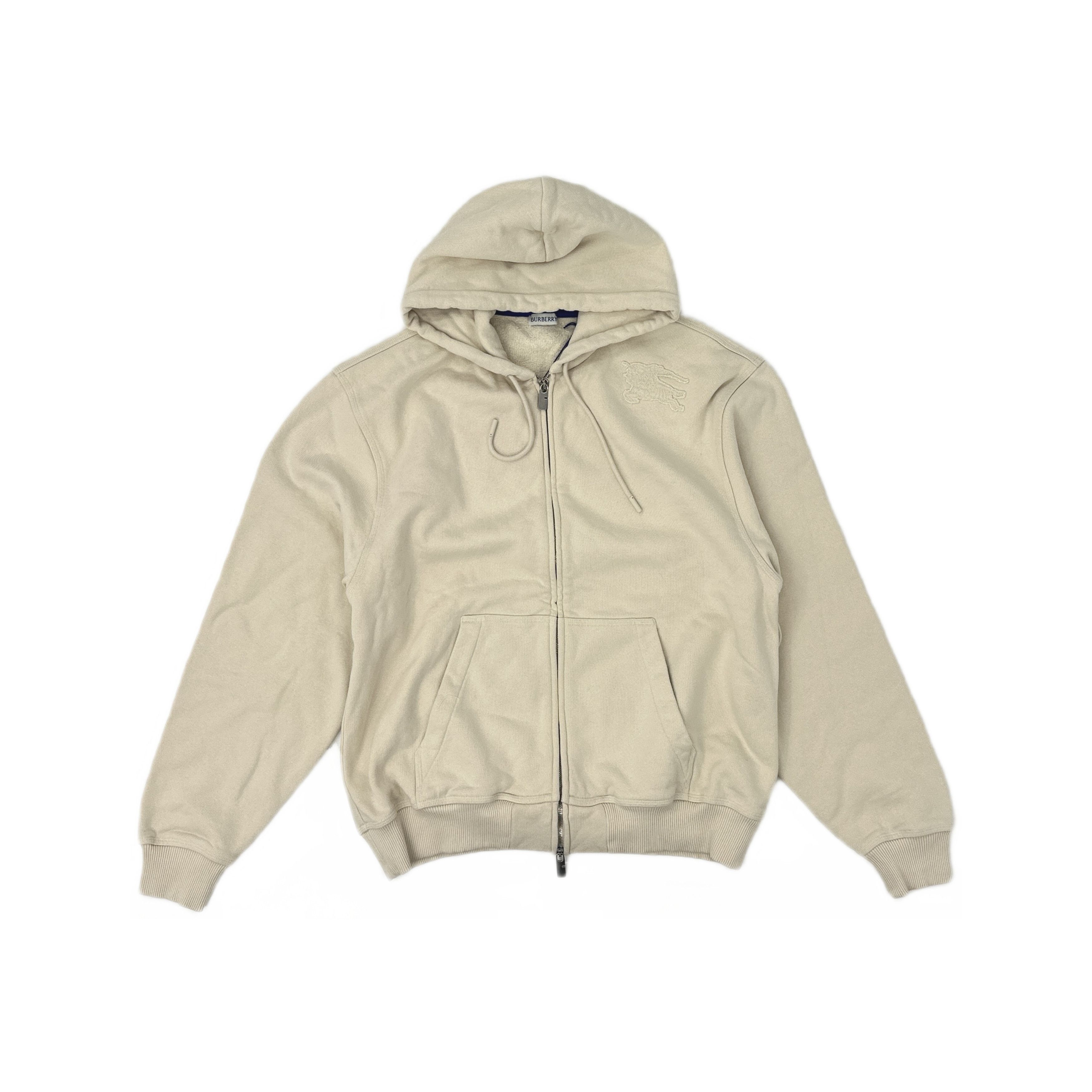 Burberry Burberry Logo Zip Hoodie Size L Size US L / EU 52-54 / 3 - 1 Thumbnail