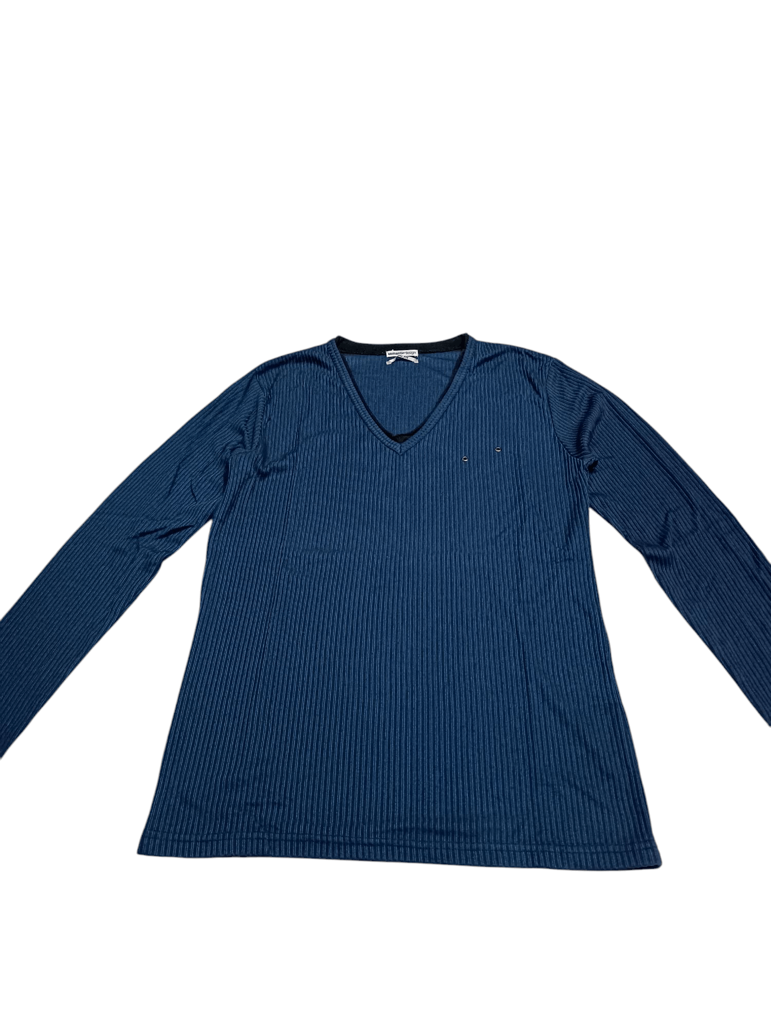 Japanese Brand × semanticdesign Sematic Design Long Sleeve V Neck Double Layer Size US M / EU 48-50 / 2 - 4 Thumbnail
