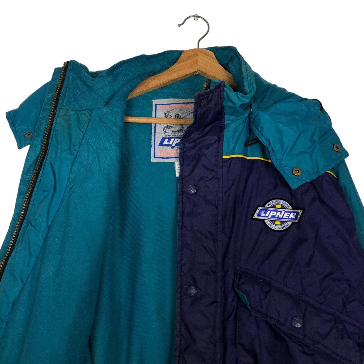 Japanese Brand 🔥Vtg Bomber Jacket Bondage Lipner Racing Big Logo Size US L / EU 52-54 / 3 - 13 Thumbnail