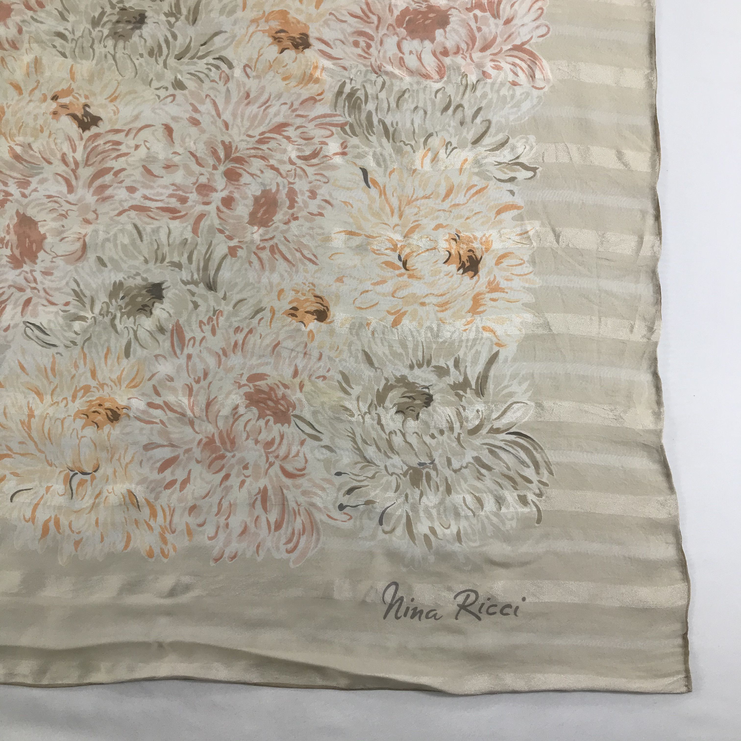 Nina Ricci Vintage Nina Ricci Silk Scarf Size ONE SIZE - 4 Thumbnail
