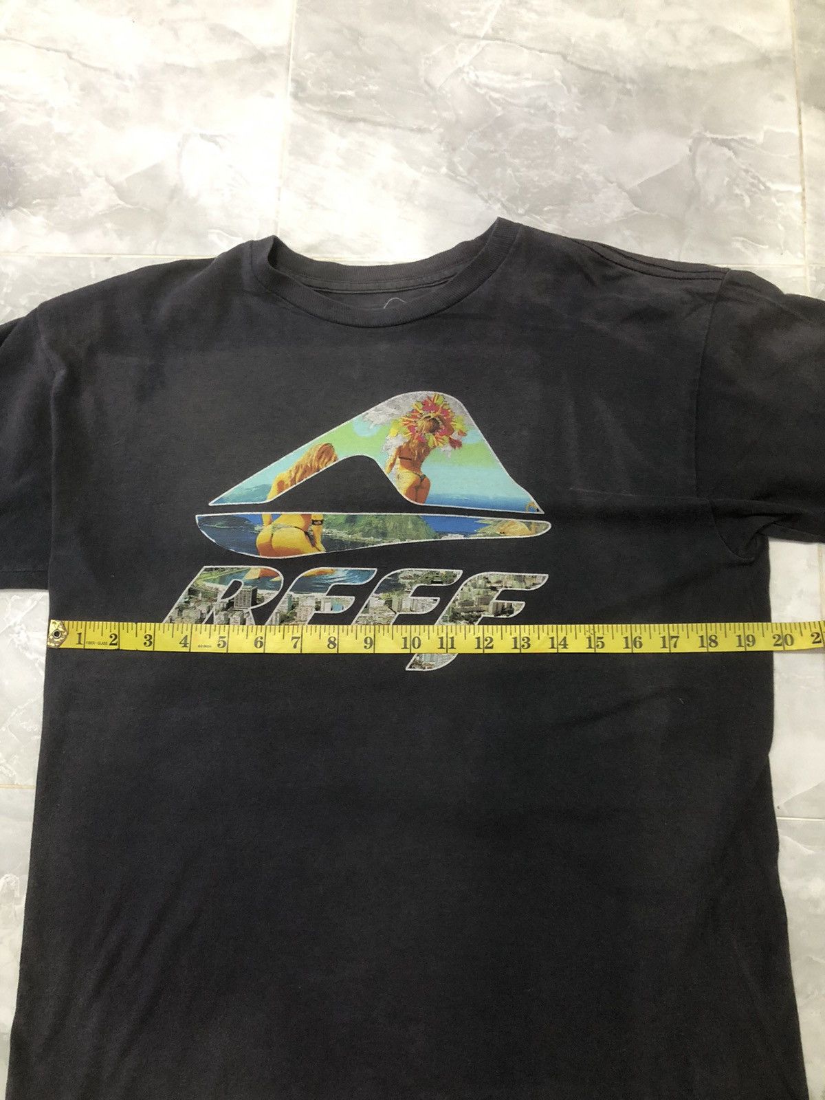 REEF × Vintage Vintage 90s REEF Bikini Girls Logo Surf Y2K Style T-shirt Size US M / EU 48-50 / 2 - 12 Thumbnail
