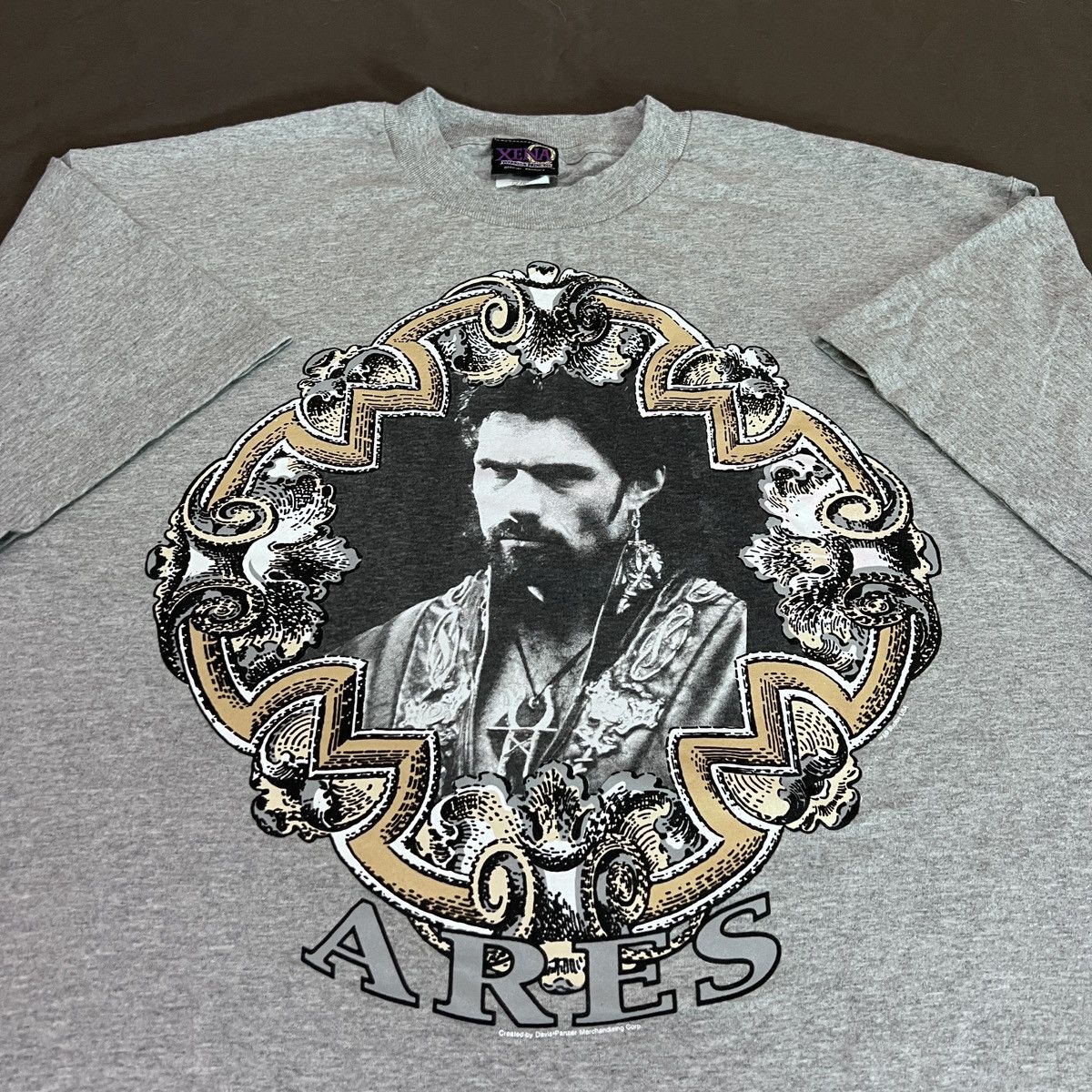 Expert Horror Vintage 90s Ares Xena Warrior Princess Movie Promo Tee XL Size US XL / EU 56 / 4 - 1 Thumbnail