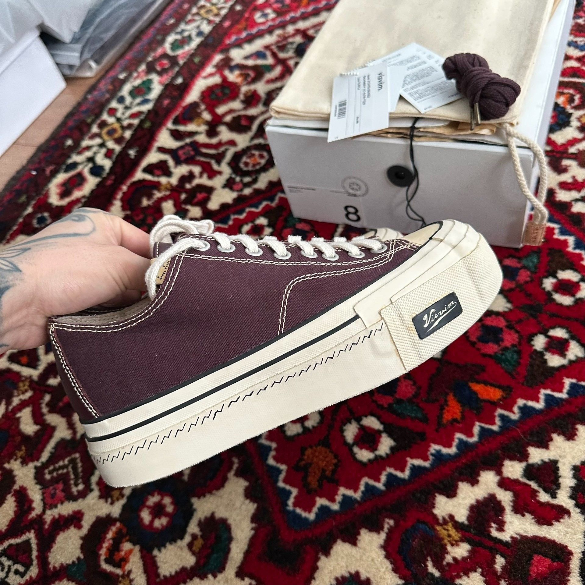 Visvim visvim 21ss Skagway Canvas Shoes Size US 8 / EU 41 - 6 Thumbnail