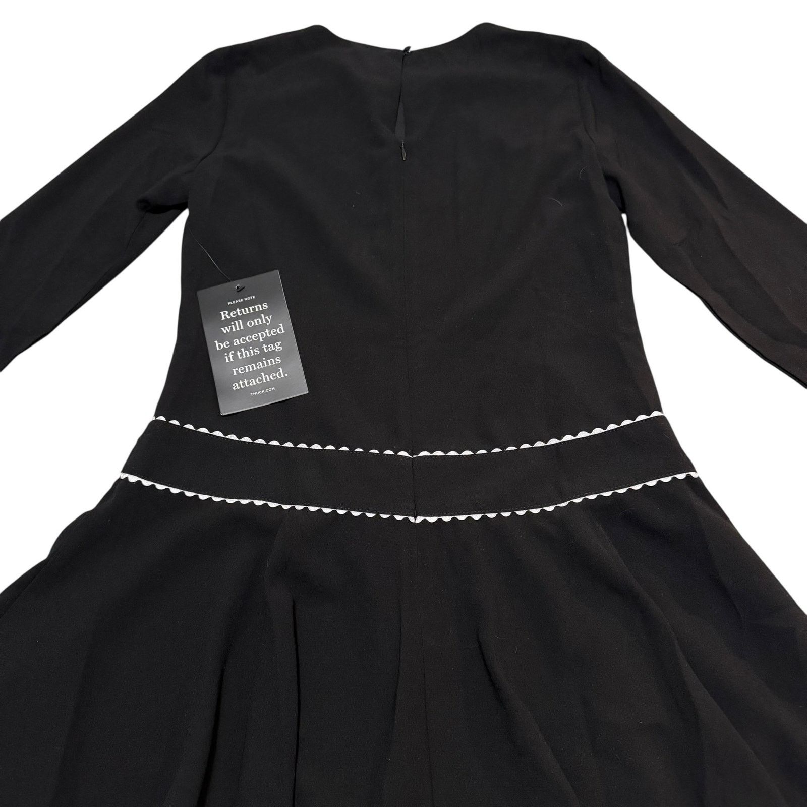 Other NEW Pomander Place Isabel Bow Dress Black White Size XS Size XS / US 0-2 / IT 36-38 - 10 Thumbnail