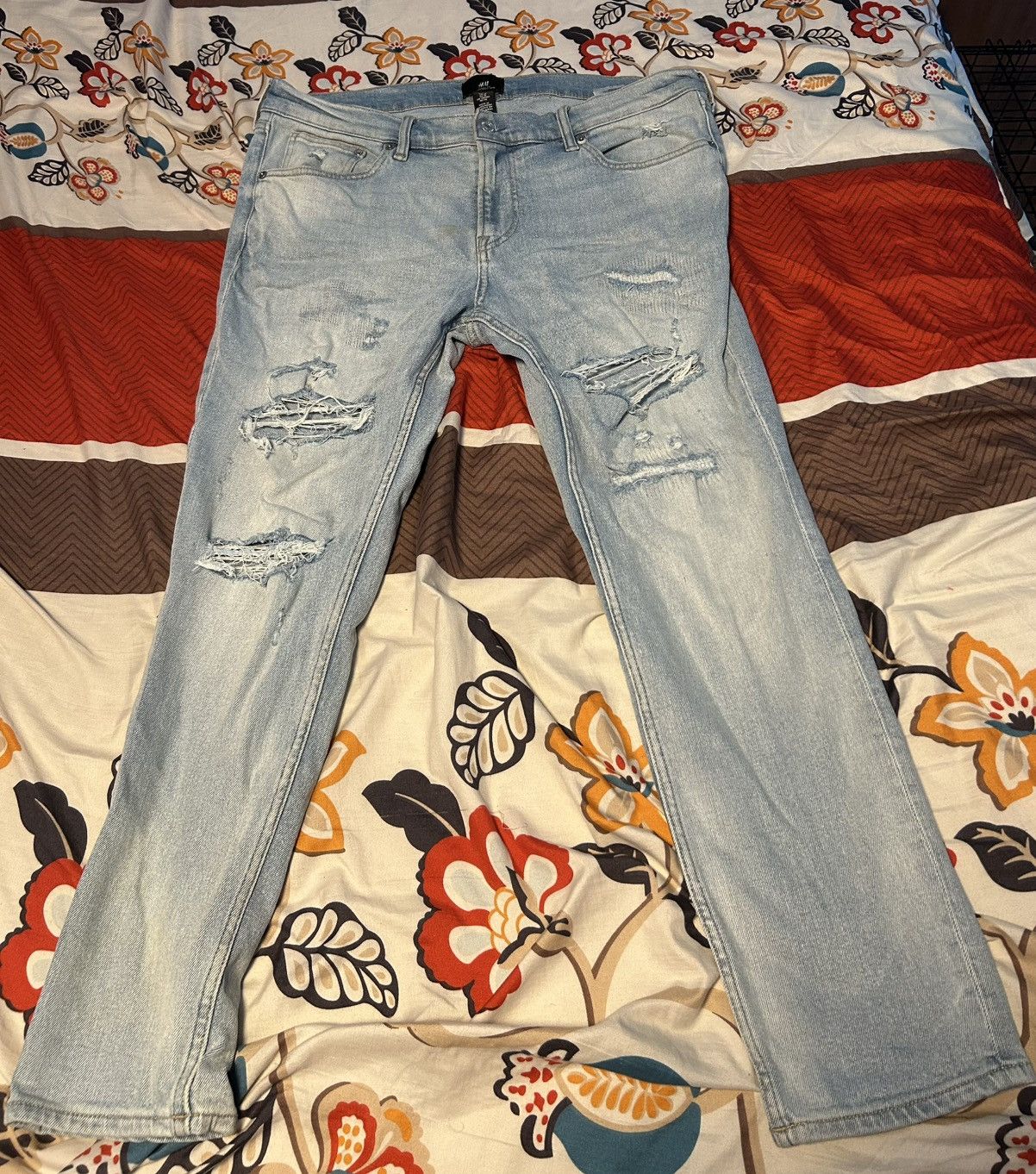 H&M H&M Ripped Denims Size US 38 / EU 54 - 1 Thumbnail