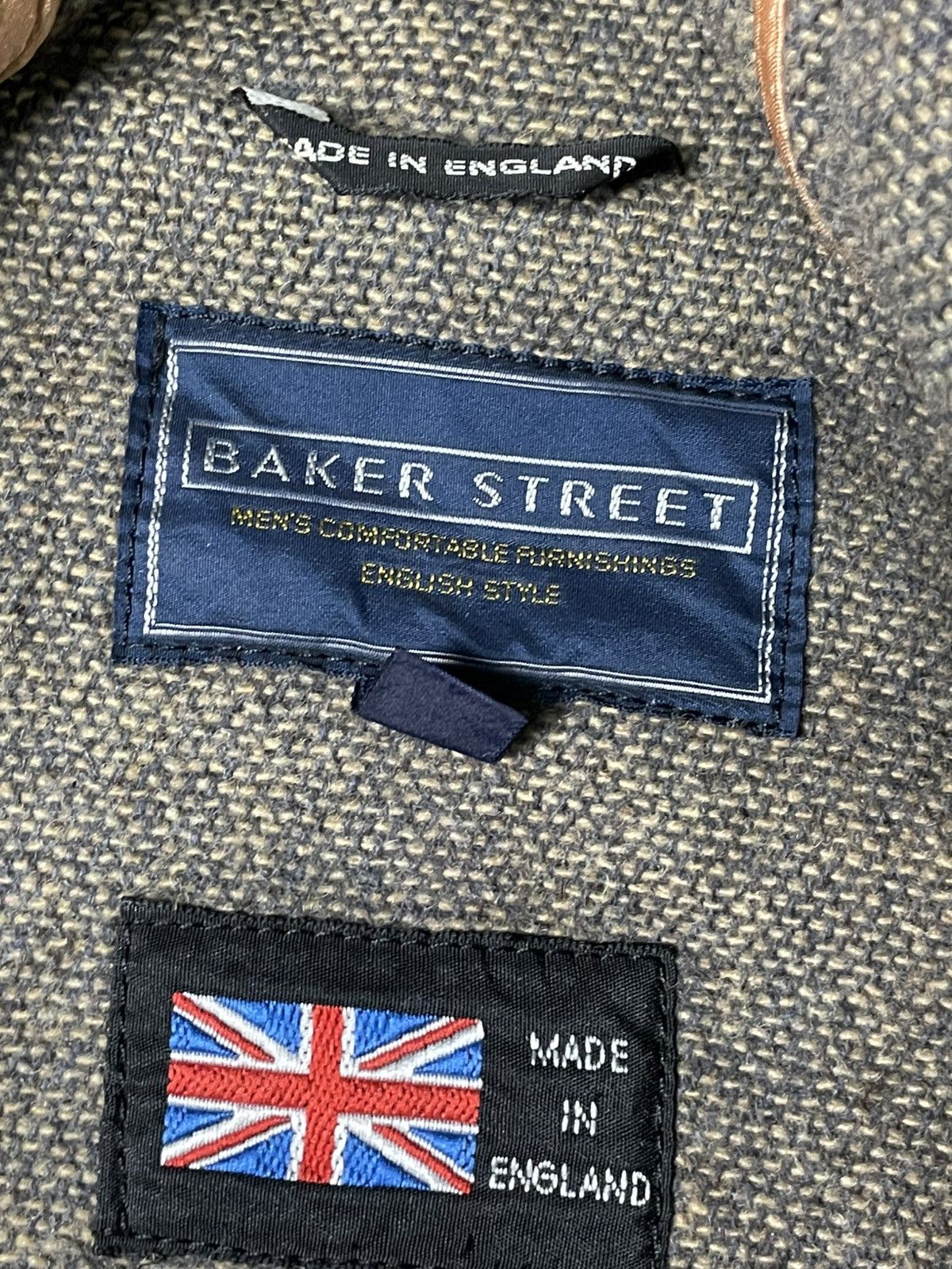Japanese Brand × Vintage BAKER STREET Brand Long Hooded Duffle Coat (77) Size US L / EU 52-54 / 3 - 12 Thumbnail