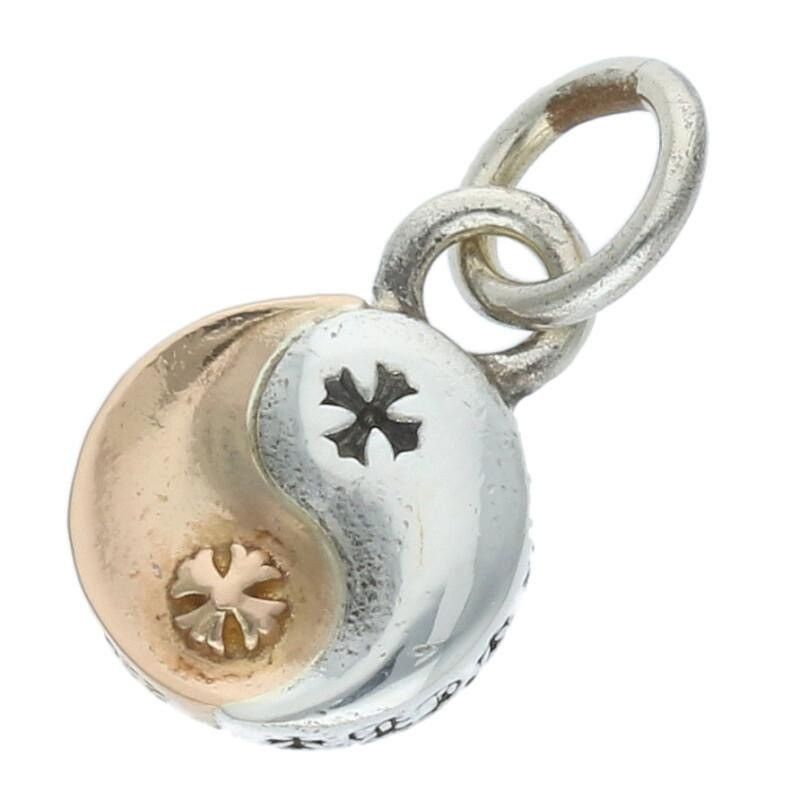 Chrome Hearts Chrome Hearts YIN YANG Silver Gold Charm Necklace Size ONE SIZE - 2 Thumbnail