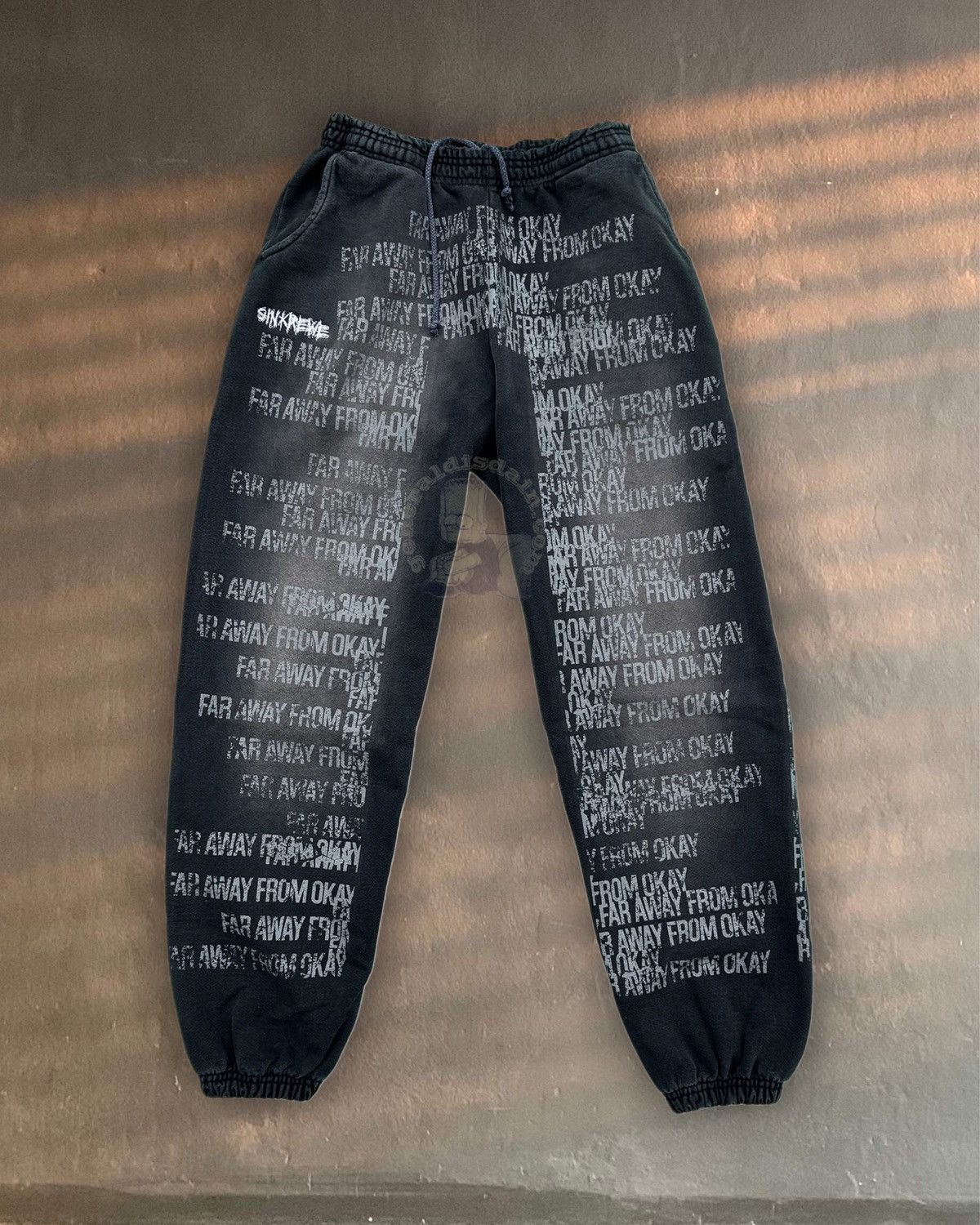 G59 Records × STAFF WORKFORCE sin krewe chetta far away from ok sweatpants distressed ftp Size US 34 / EU 50 - 1 Thumbnail