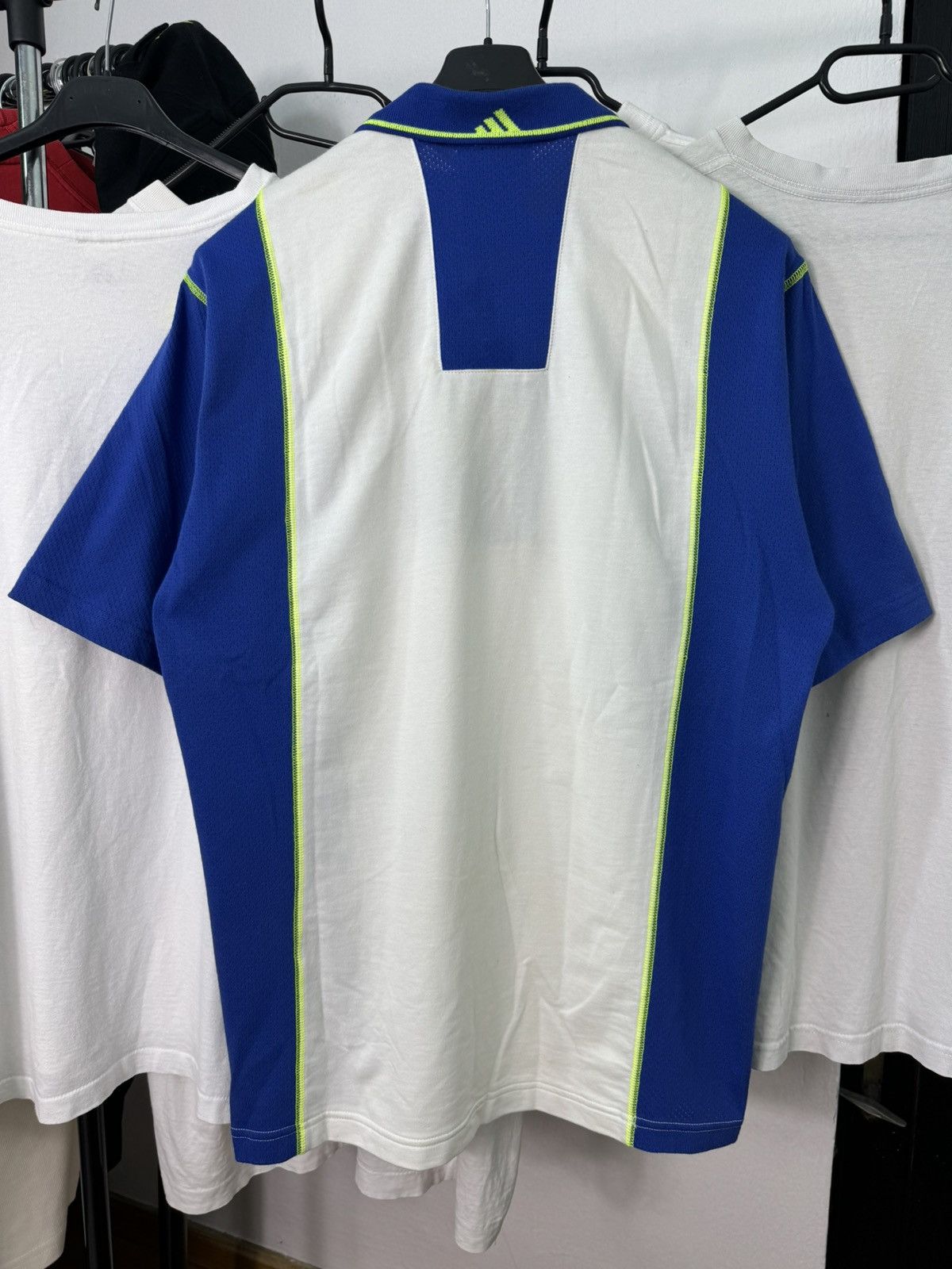 Adidas × Equipment × Vintage Vintage Adidas Equipment Zip Polo Jersey y2k Tennis EQT 90s Size US M / EU 48-50 / 2 - 6 Thumbnail