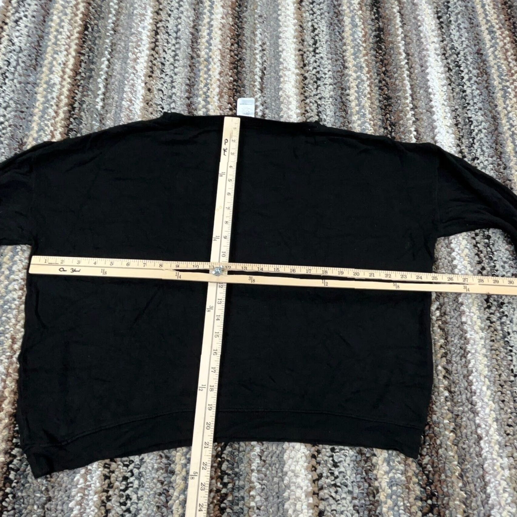 Vintage Friends Sweatshirt Women M Black Crew Neck Oversized Pullover Casual Activewear 90s? Size M / US 6-8 / IT 42-44 - 7 Thumbnail