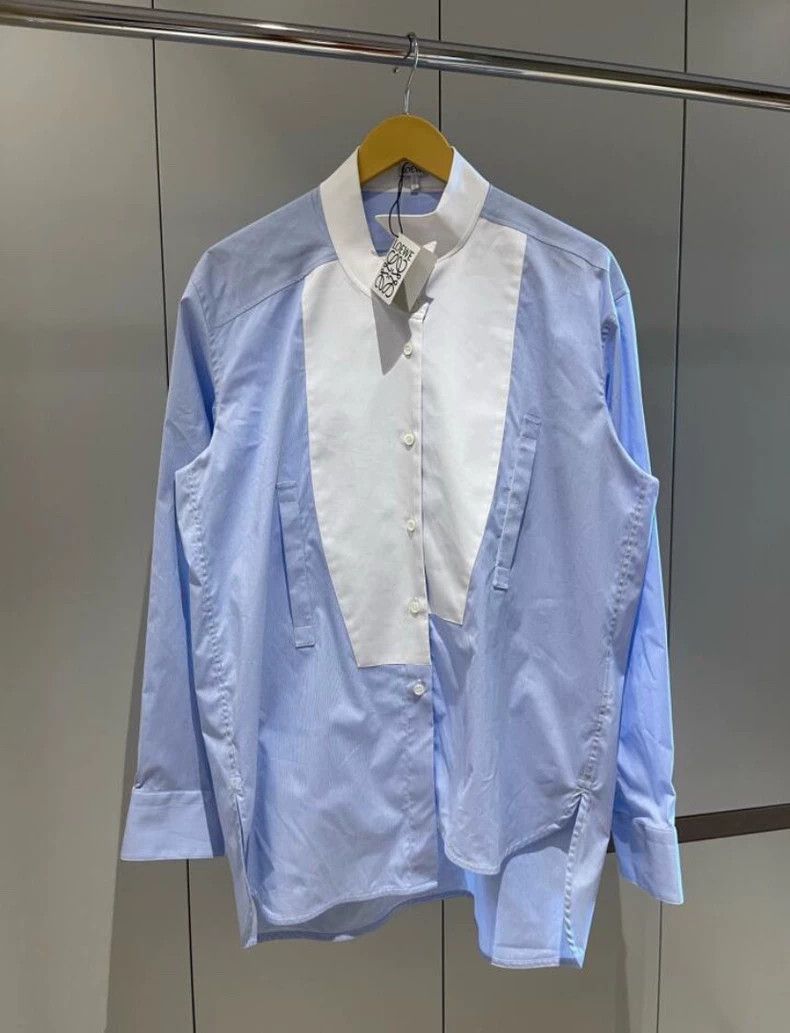 Loewe Loewe Blue Button Up Shirt - dmc Size US M / EU 48-50 / 2 - 1 Thumbnail