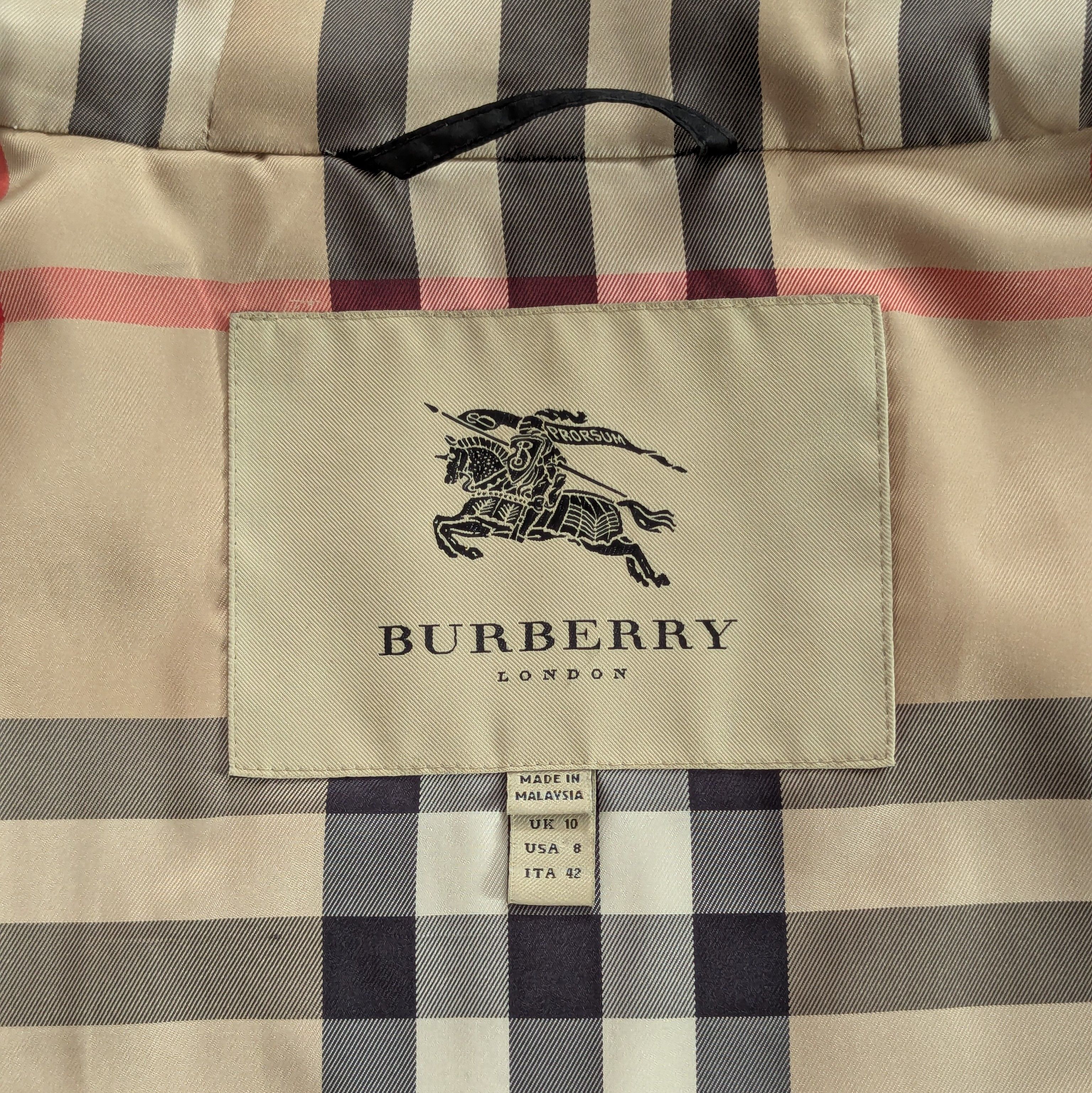 Burberry BURBERRY London Hooded Jacket With Removable Fur Black Size M / US 6-8 / IT 42-44 - 16 Thumbnail