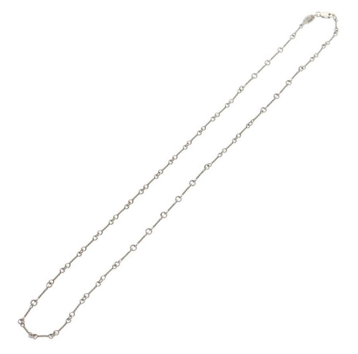 Chrome Hearts Chrome Hearts 18K White Gold Twist Chain Necklace Size ONE SIZE - 2 Thumbnail
