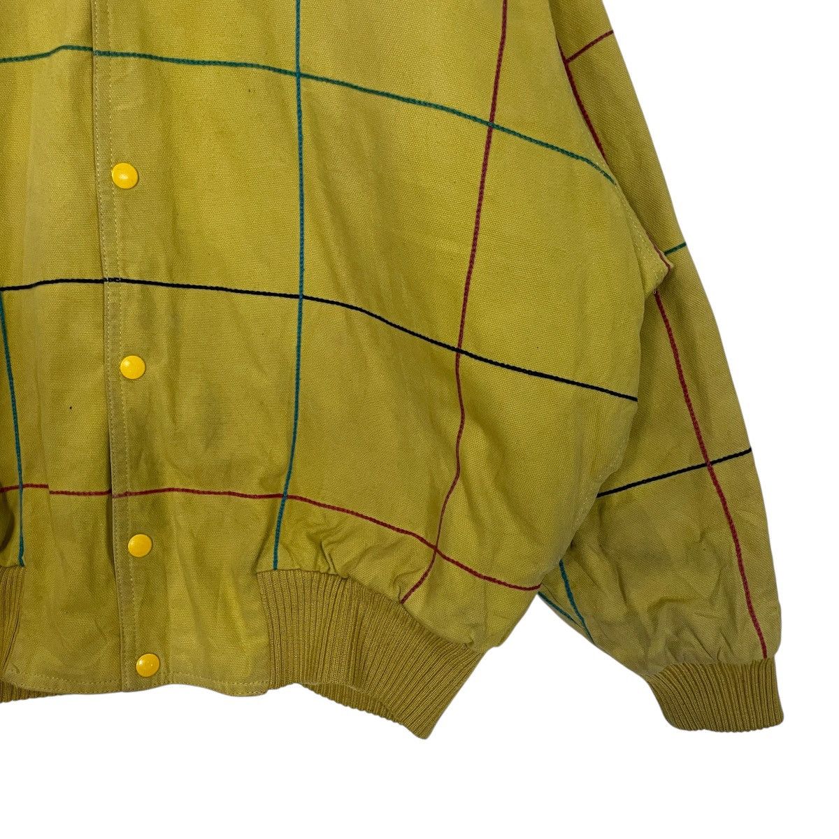 PERSON'S Vintage 90s Person Spellout Big Logo Bomber Jacket Size US XXL / EU 58 / 5 - 11 Thumbnail