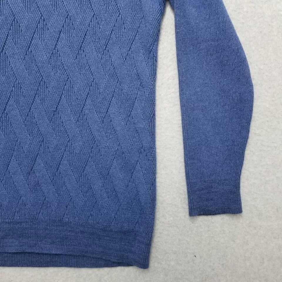 Tommy Bahama Tommy Bahama Sweater Mens Large Blue Long Sleeve Pullover Size US L / EU 52-54 / 3 - 3 Thumbnail