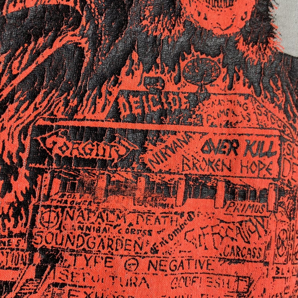 Band Tees × Vintage Rare Vintage 1989 WFNP Radio Rock / Metal Band Tee Size US XL / EU 56 / 4 - 7 Thumbnail