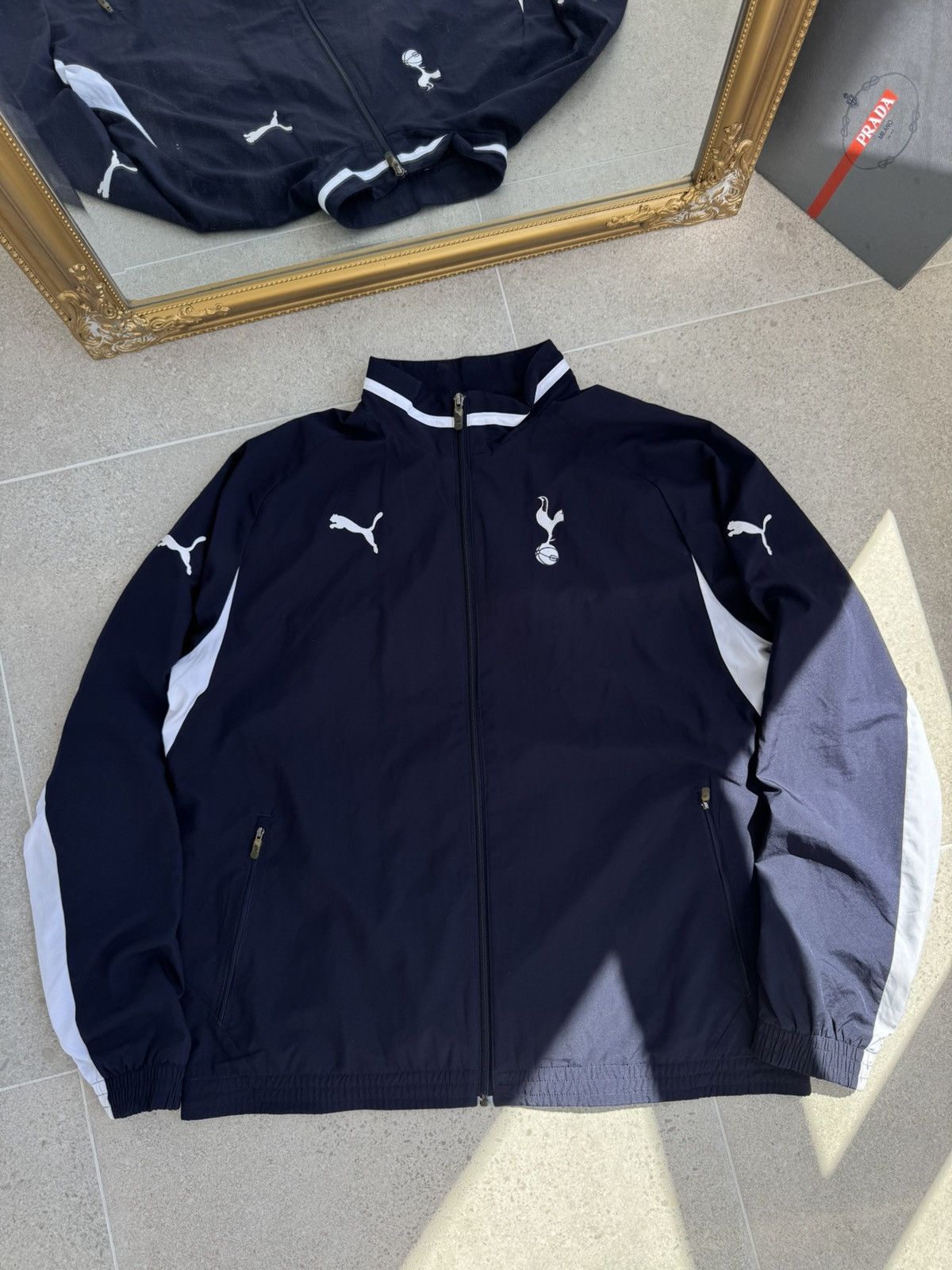 Puma PUMA Tottenham Y2K Track Jacket Soccer Team Jersey Size US XL / EU 56 / 4 - 2 Thumbnail